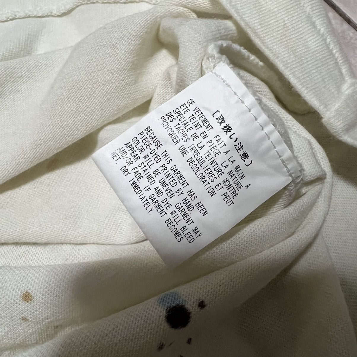 Yohji Yamamoto SS08 Yohji Yamamoto Pour Homme Love Disease T shirt Size US L / EU 52-54 / 3 - 10 Thumbnail