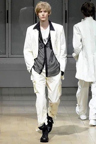 Yohji Yamamoto SS08 Yohji Yamamoto Pour Homme Love Disease T shirt Size US L / EU 52-54 / 3 - 1 Thumbnail