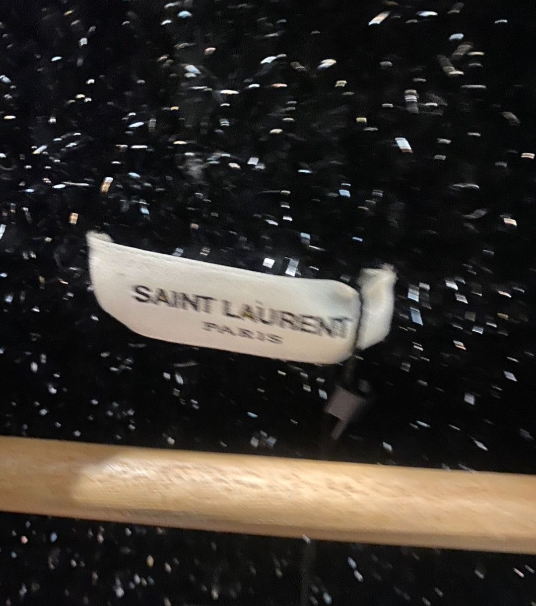 Saint Laurent Paris Saint Laurent Silver thread chenille draped jumper Size US XS / EU 42 / 0 - 3 Thumbnail