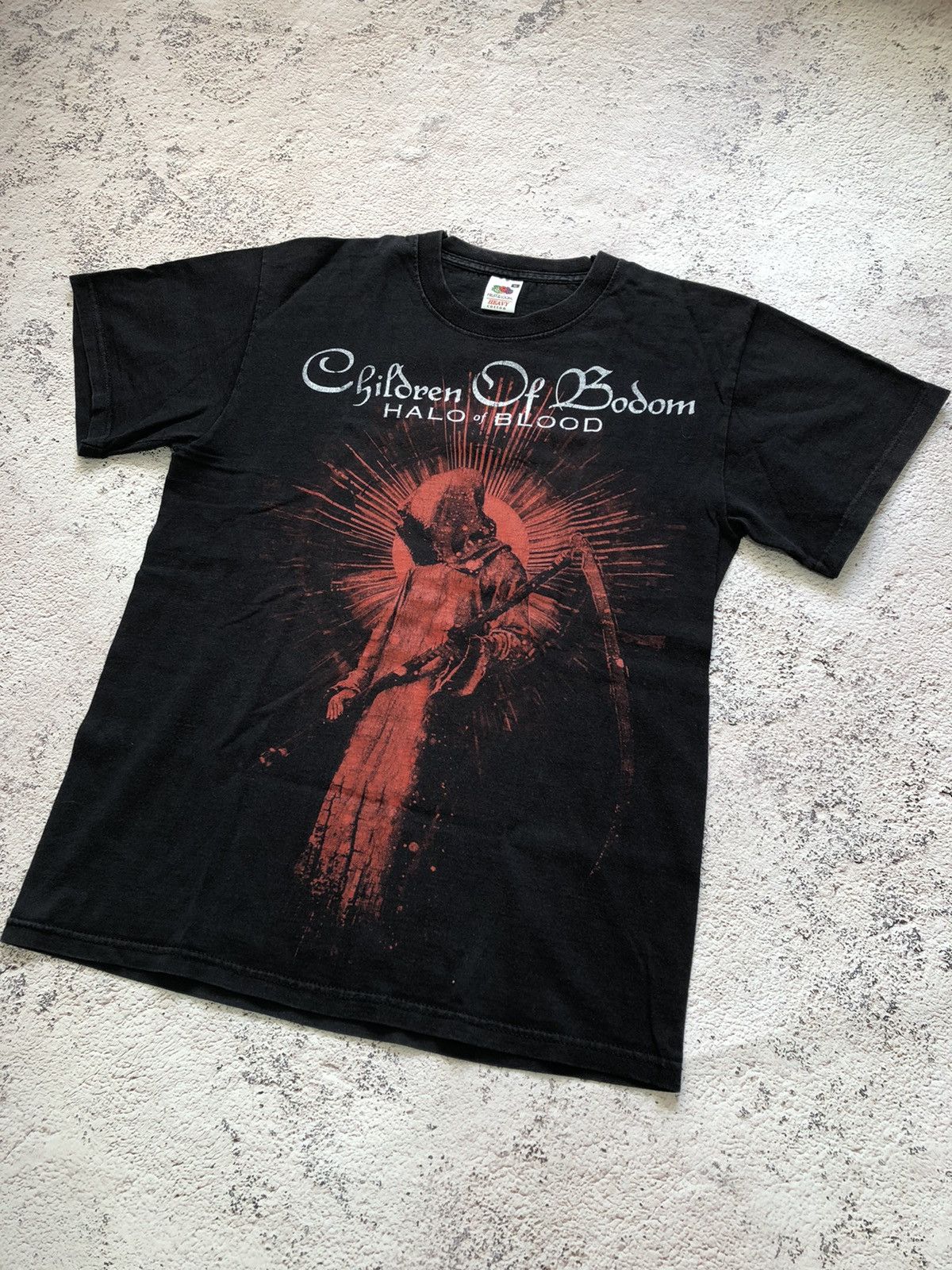 Band Tees × Vintage Vintage 2000s Children of Bodom “halo of blood” tee Size US M / EU 48-50 / 2 - 2 Thumbnail