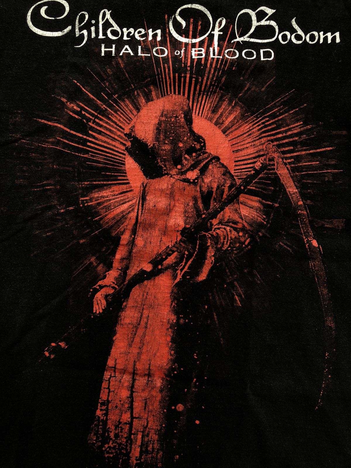 Band Tees × Vintage Vintage 2000s Children of Bodom “halo of blood” tee Size US M / EU 48-50 / 2 - 3 Thumbnail