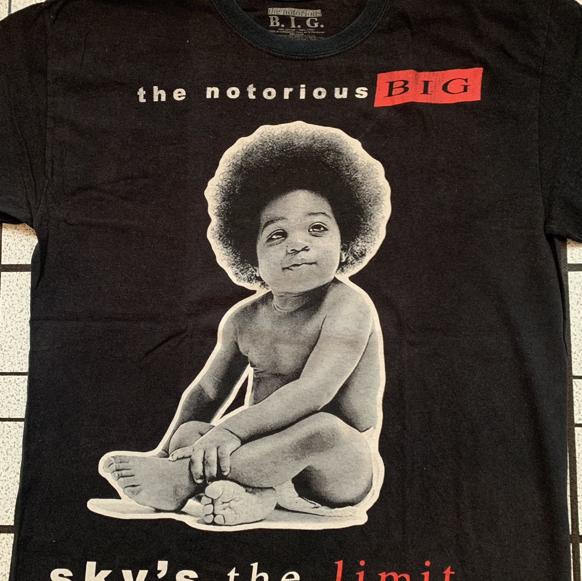 Rap Tees The Notorious B.I.G Sky's The Limit tee Size US L / EU 52-54 / 3 - 3 Thumbnail