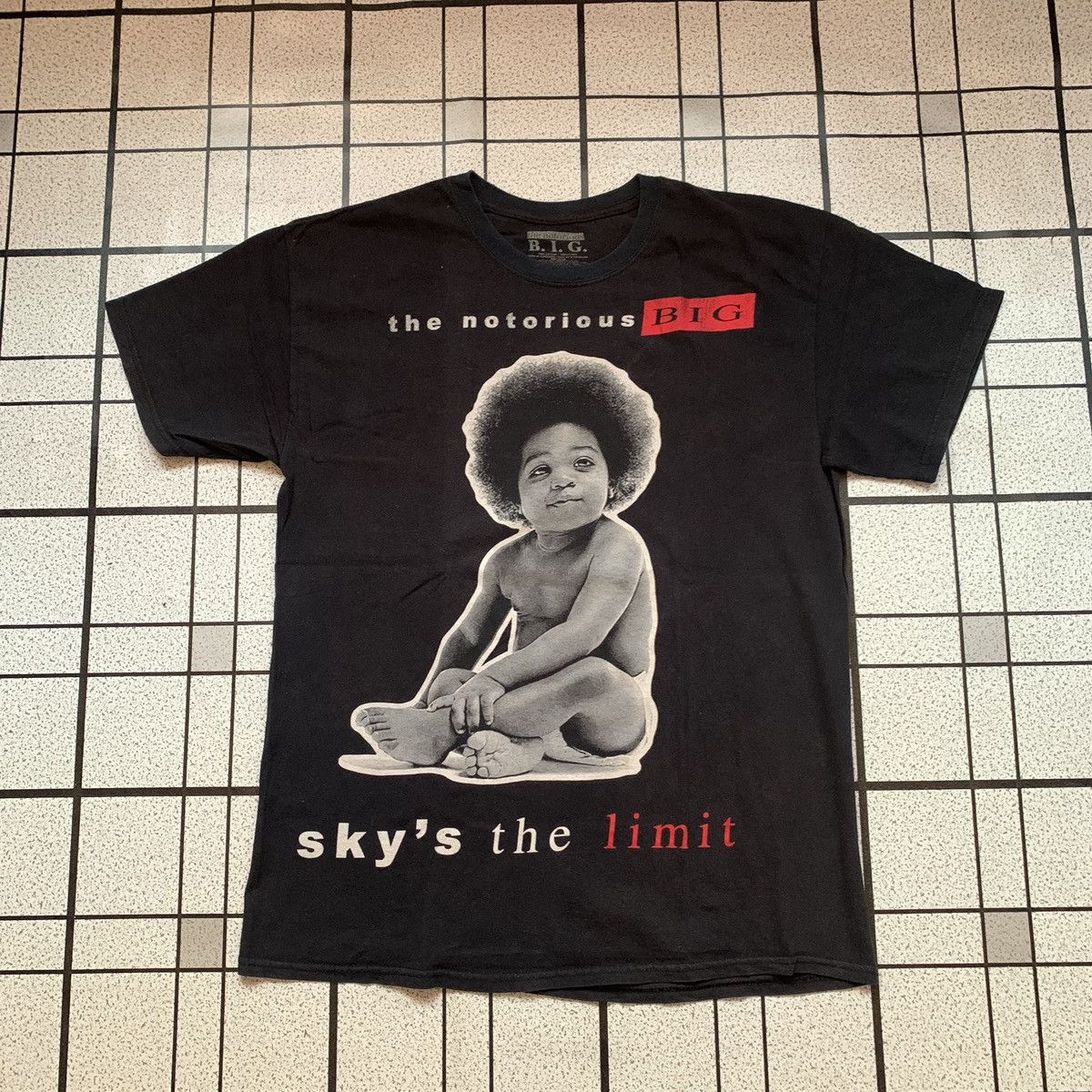 Rap Tees The Notorious B.I.G Sky's The Limit tee Size US L / EU 52-54 / 3 - 2 Thumbnail
