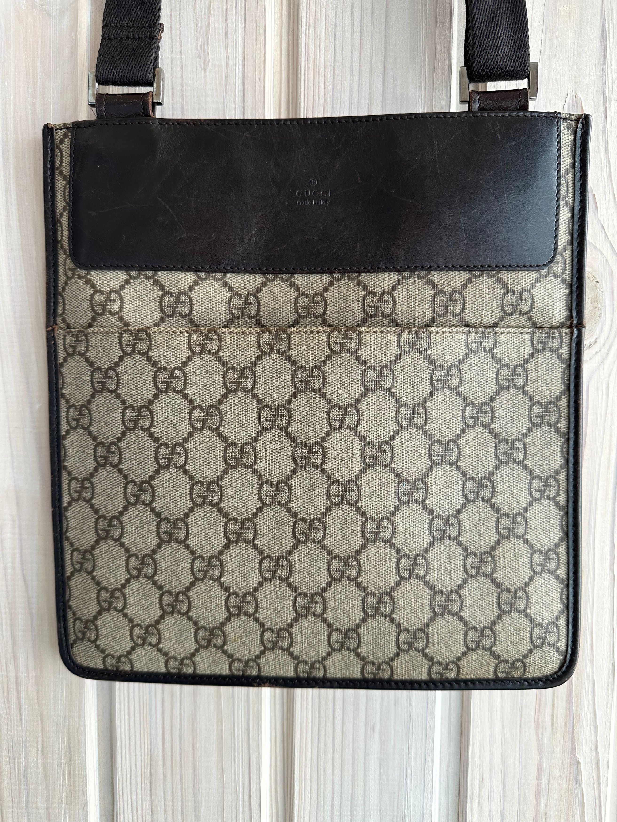Gucci ICONIC Gucci crossbody shoulder bag GG monogram leather Size ONE SIZE - 9 Thumbnail