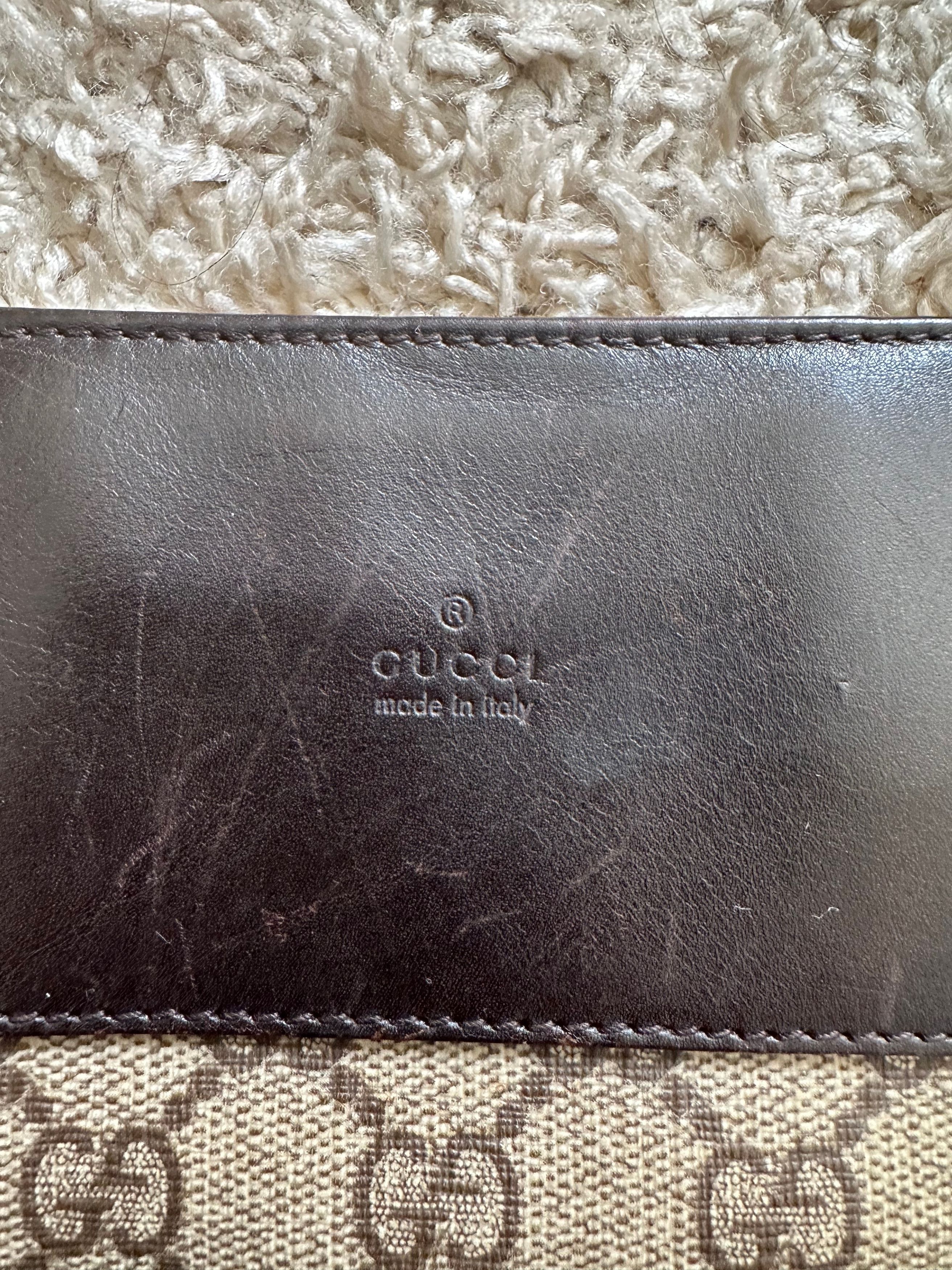 Gucci ICONIC Gucci crossbody shoulder bag GG monogram leather Size ONE SIZE - 4 Thumbnail
