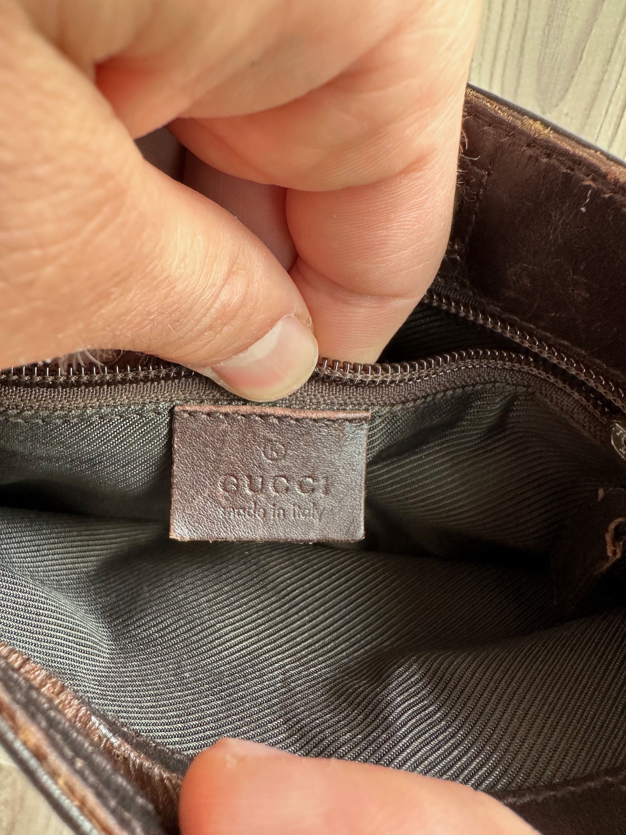 Gucci ICONIC Gucci crossbody shoulder bag GG monogram leather Size ONE SIZE - 13 Thumbnail
