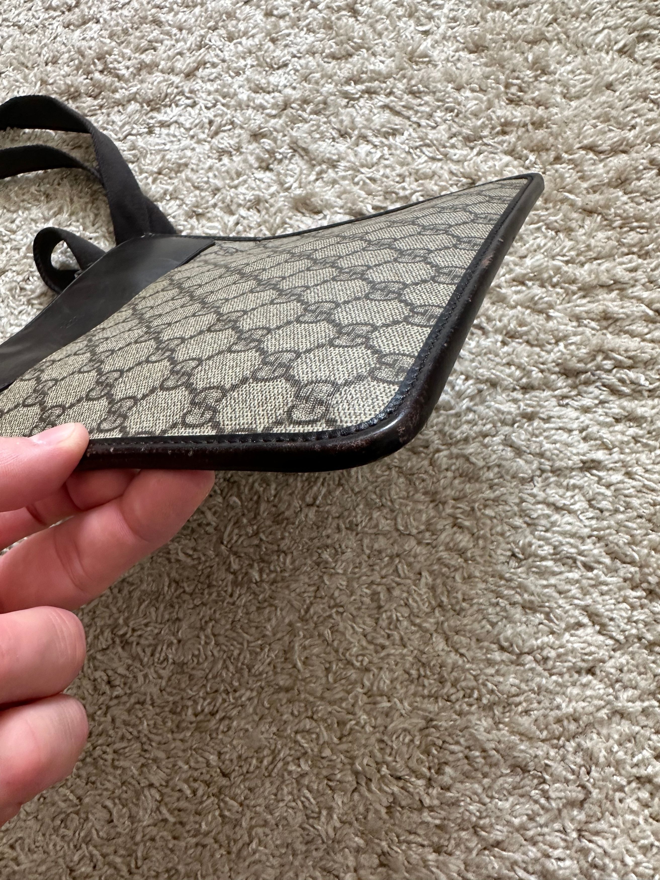 Gucci ICONIC Gucci crossbody shoulder bag GG monogram leather Size ONE SIZE - 7 Thumbnail