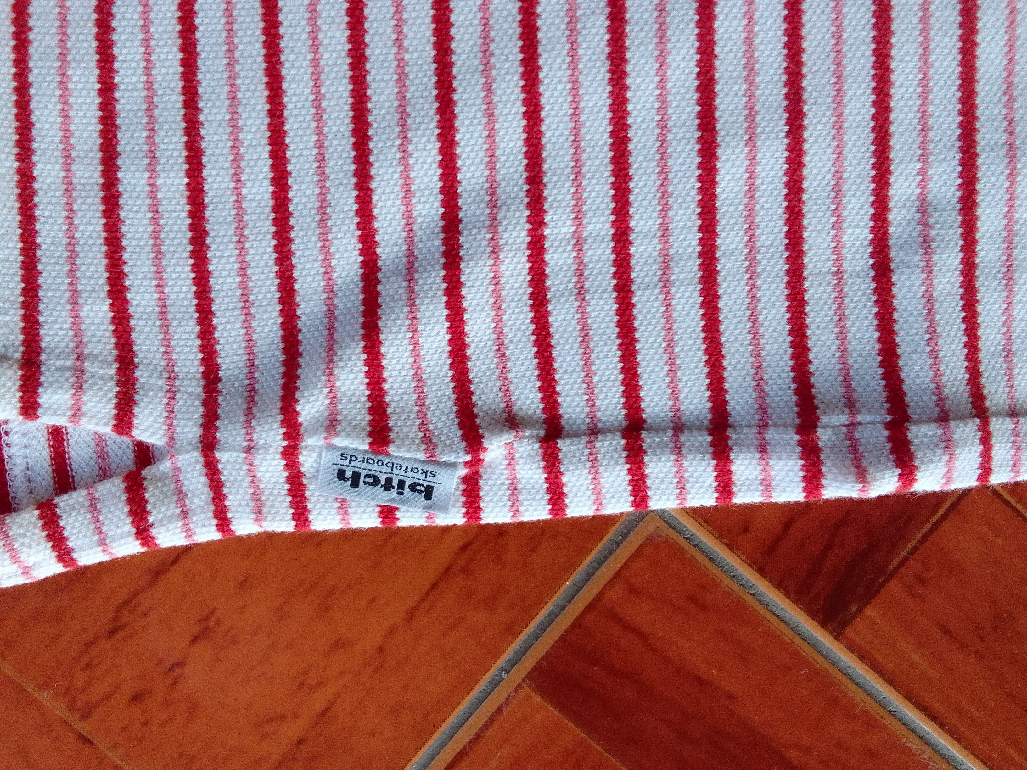 Vintage Bitch 90s Skateboards Vintage Striped Polo Shirt Size US L / EU 52-54 / 3 - 5 Thumbnail