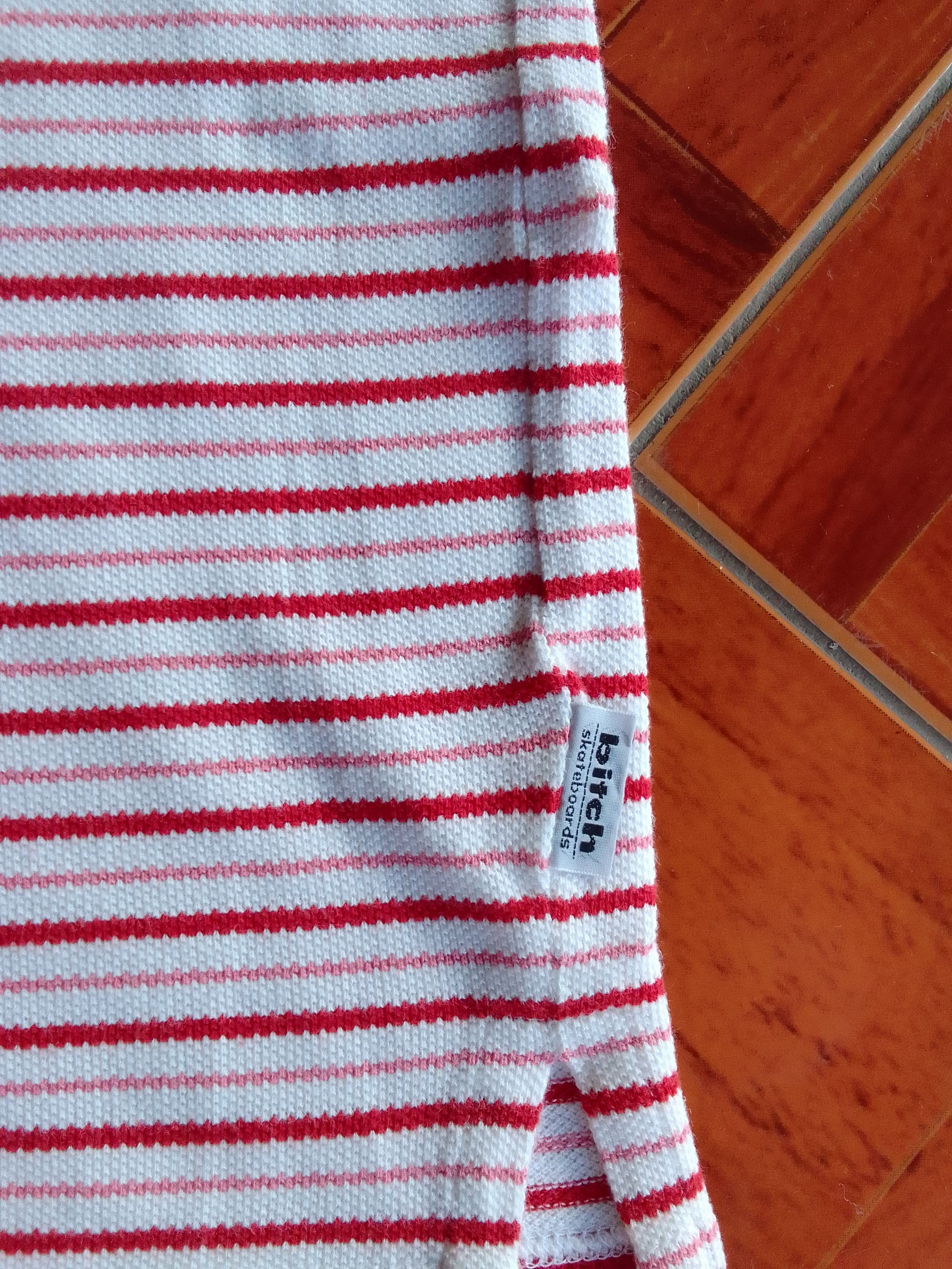 Vintage Bitch 90s Skateboards Vintage Striped Polo Shirt Size US L / EU 52-54 / 3 - 3 Thumbnail