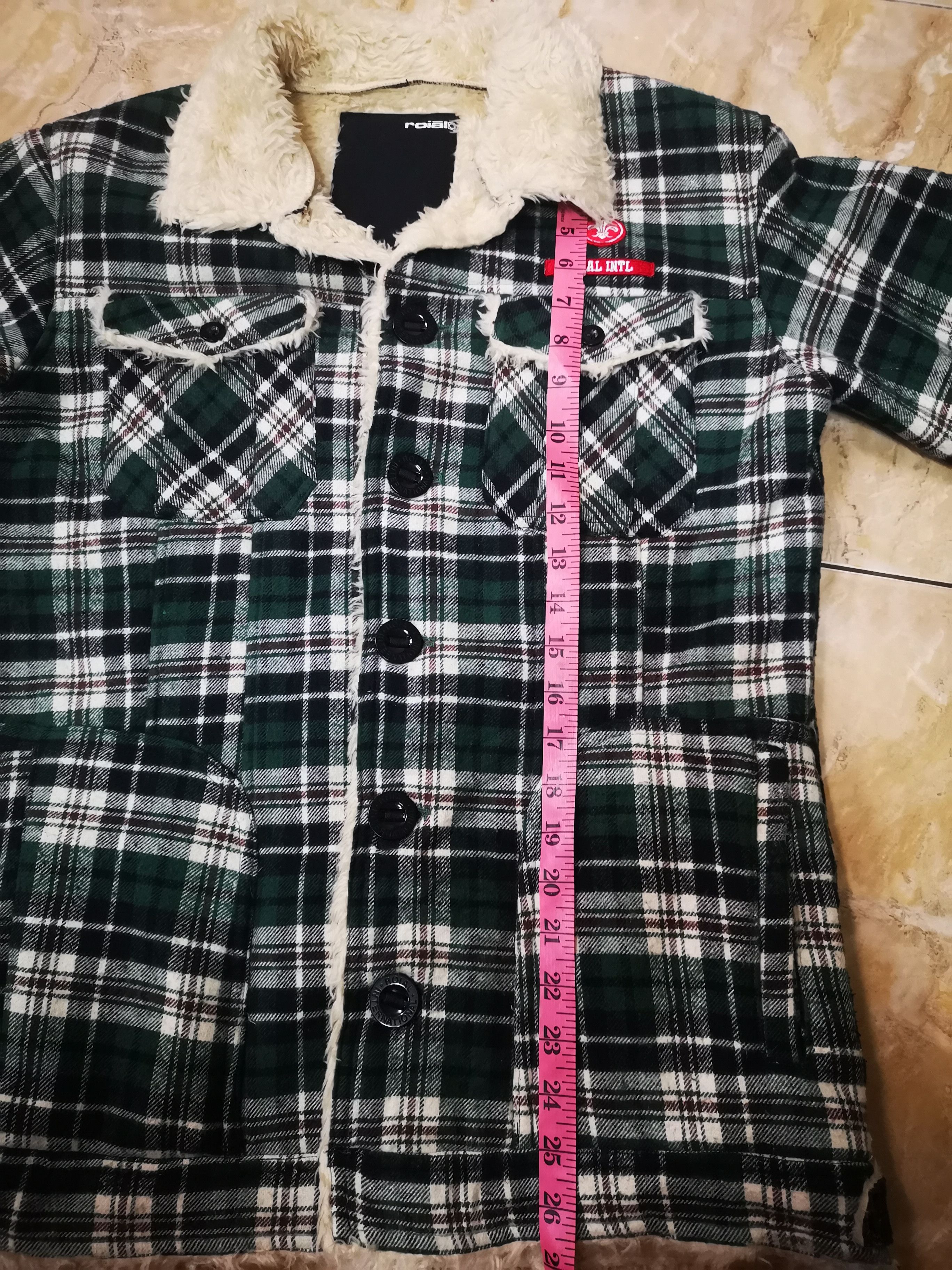 Japanese Brand Roail Faux Fur Button Jacket Size M / US 6-8 / IT 42-44 - 15 Thumbnail
