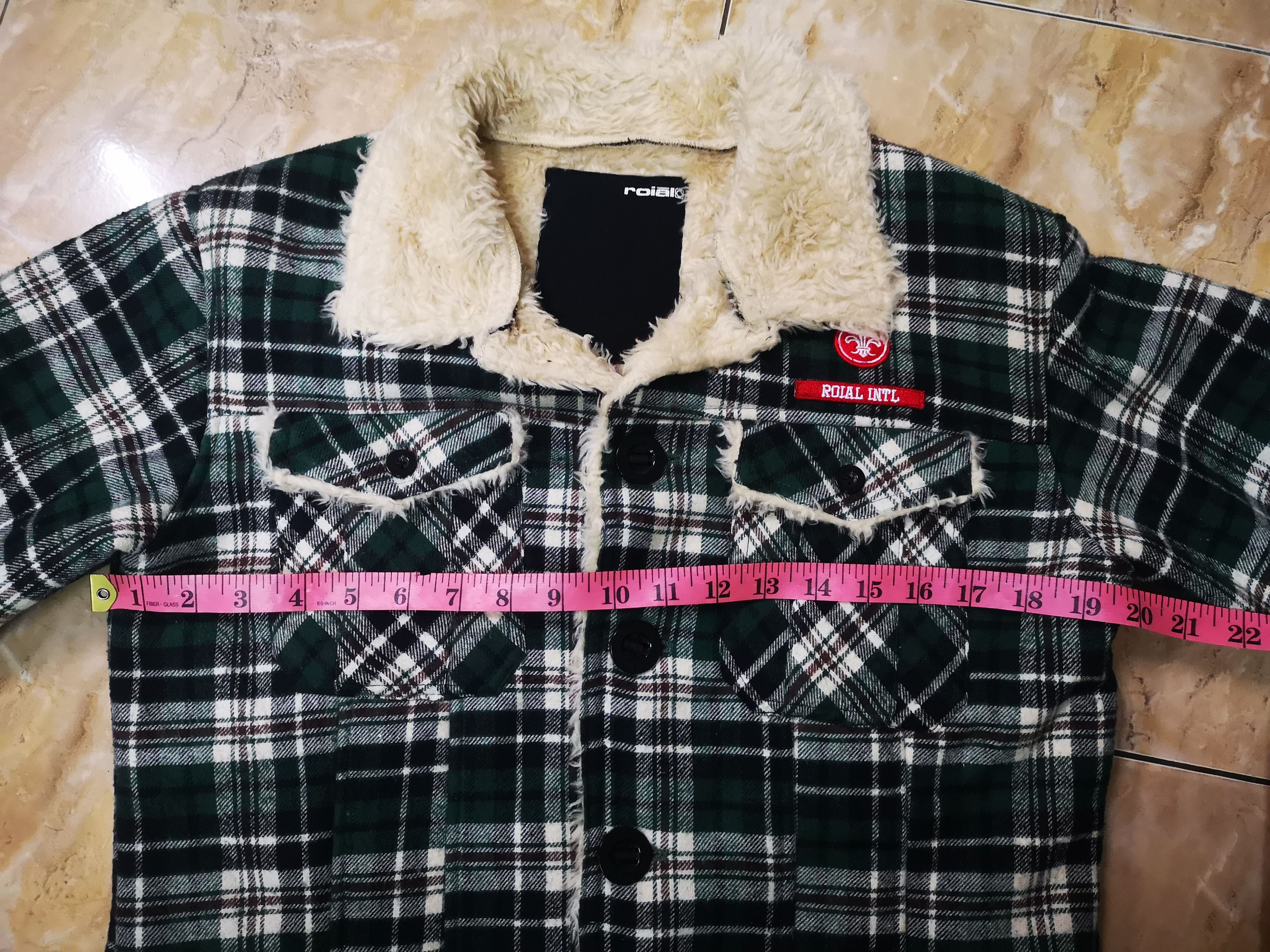 Japanese Brand Roail Faux Fur Button Jacket Size M / US 6-8 / IT 42-44 - 14 Thumbnail