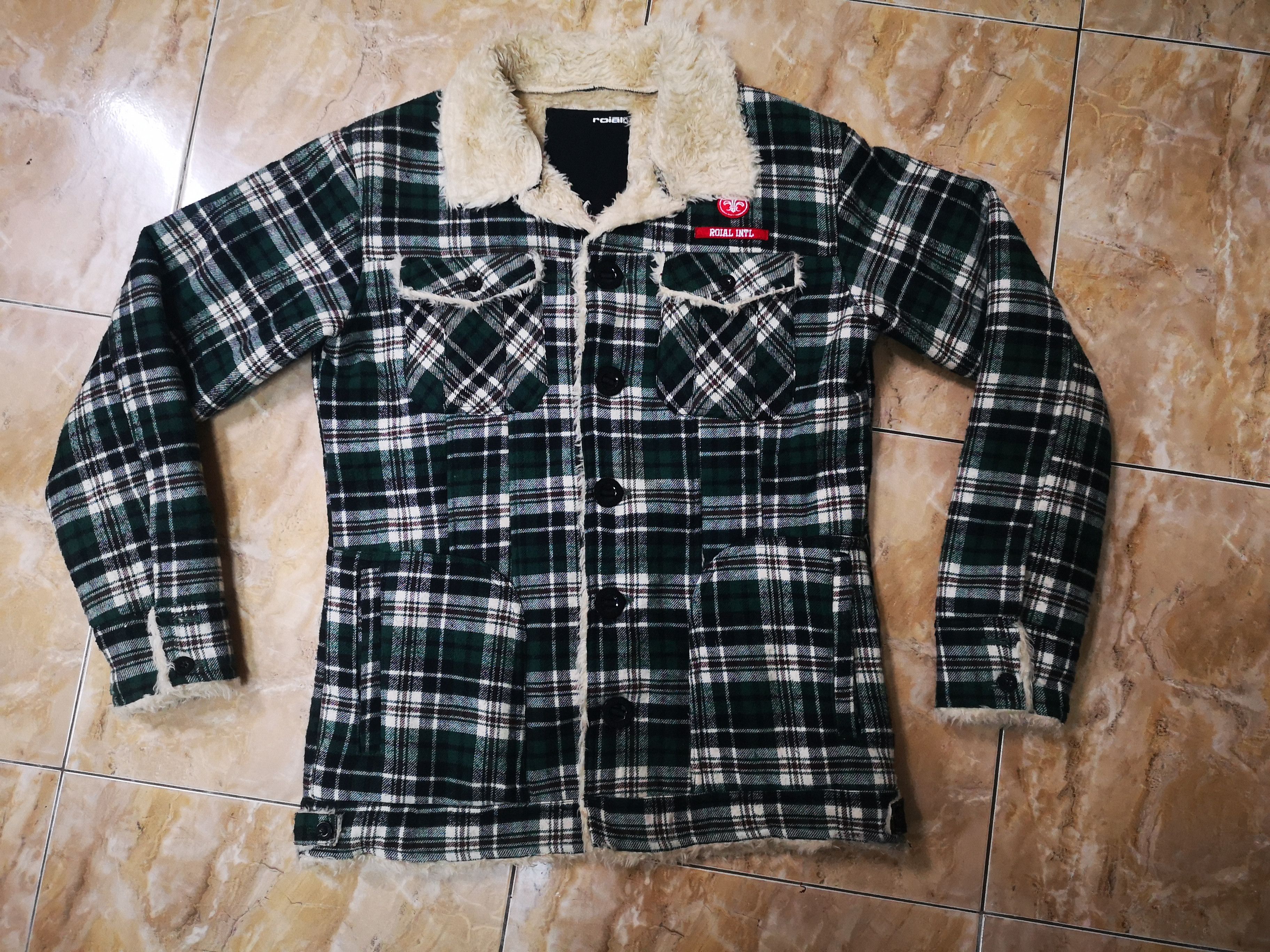 Japanese Brand Roail Faux Fur Button Jacket Size M / US 6-8 / IT 42-44 - 3 Thumbnail