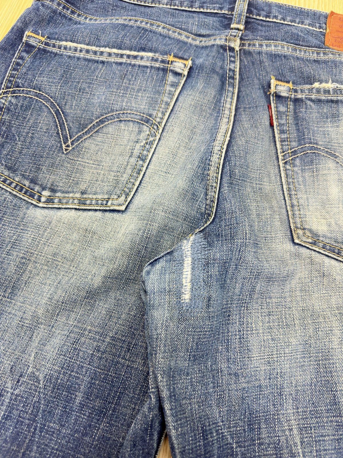Levi's Vintag Levis 502 Distressed Denim 34x32 JJ100 Size US 34 / EU 50 - 12 Thumbnail
