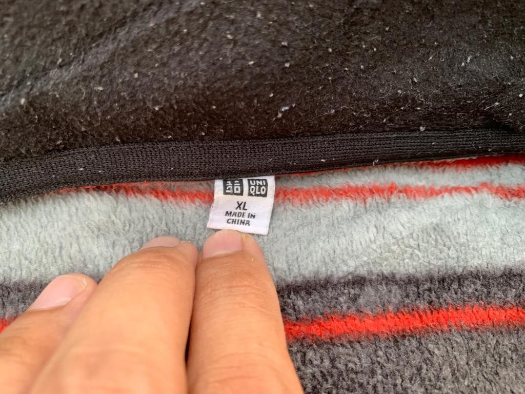 Japanese Brand × Uniqlo Uniqlo Fleece Multicolour zipper Jacket Size US XL / EU 56 / 4 - 6 Thumbnail