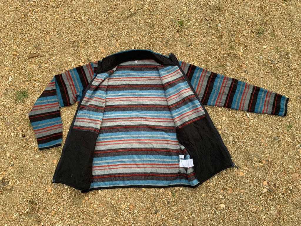 Japanese Brand × Uniqlo Uniqlo Fleece Multicolour zipper Jacket Size US XL / EU 56 / 4 - 5 Thumbnail
