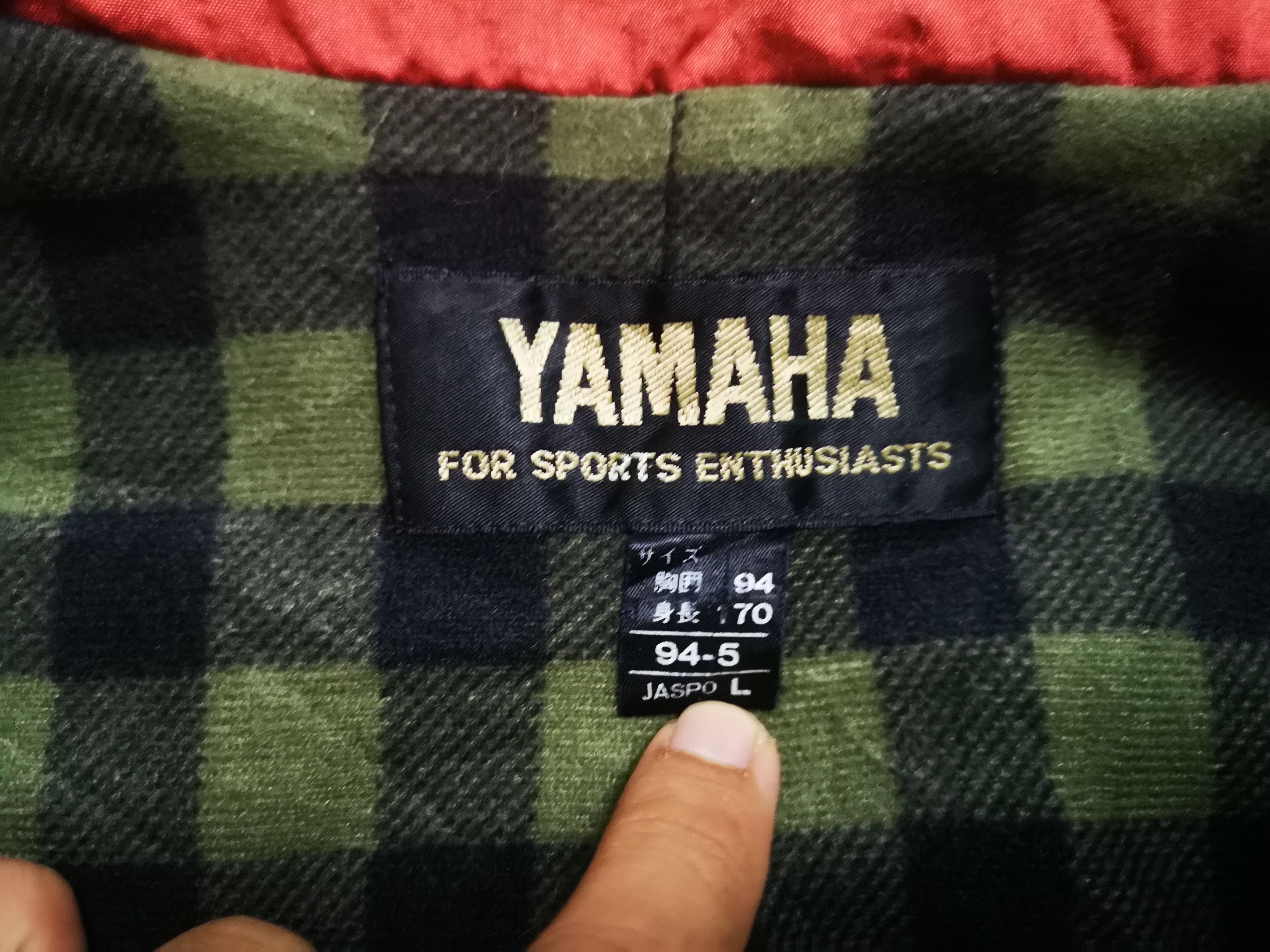 Yamaha Vintage Yamaha Bomber jacket with hoodie Size US L / EU 52-54 / 3 - 14 Thumbnail