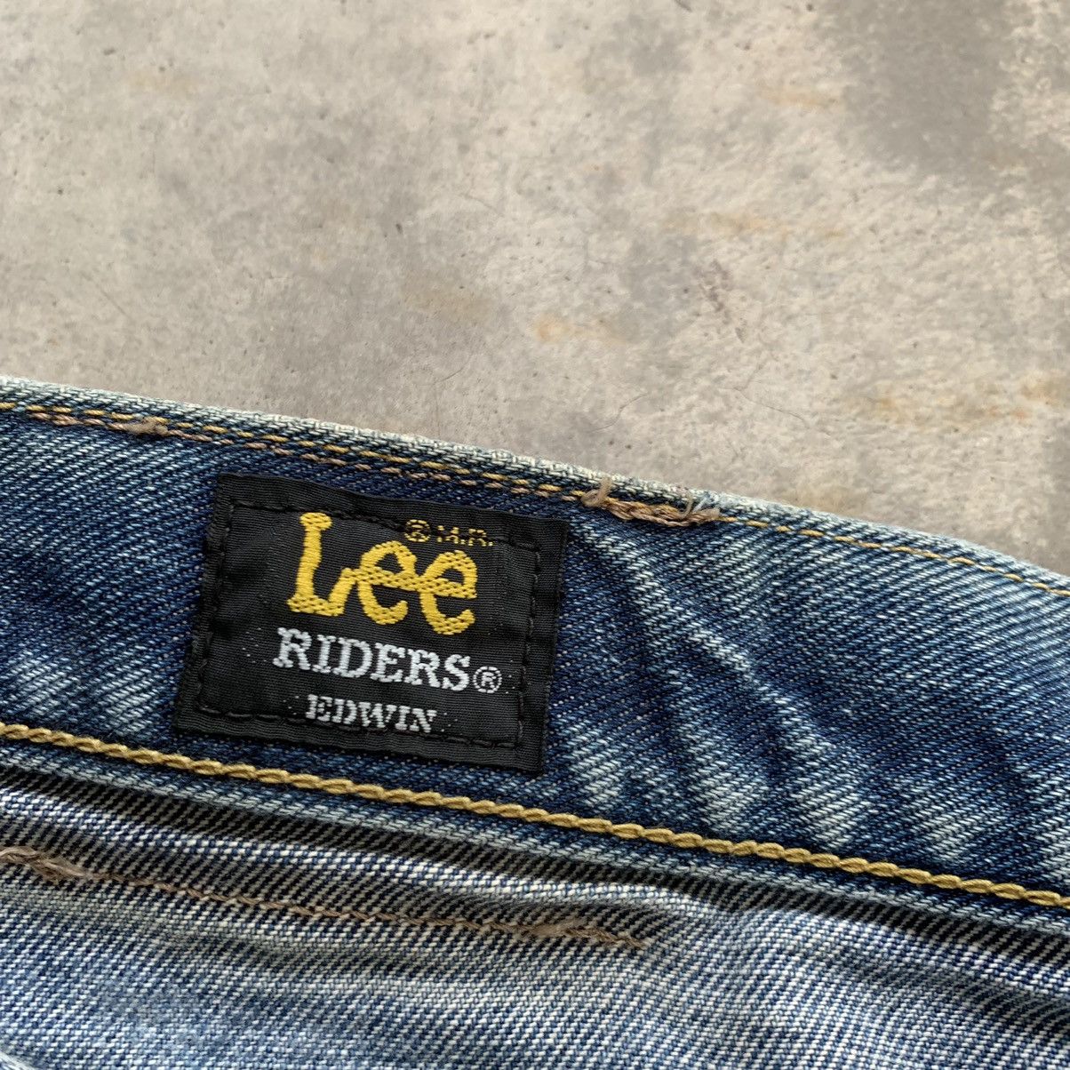 Hysteric Glamour Edwin x Lee Rider Distressed Thrashed Jeans Denim Pant Size US 30 / EU 46 - 10 Thumbnail