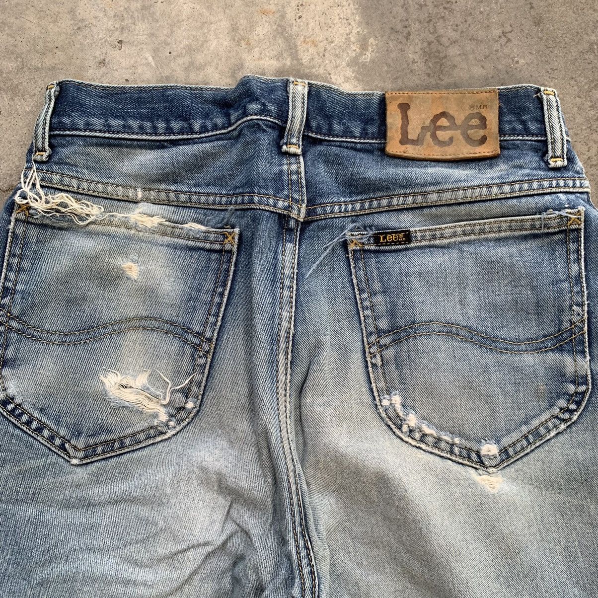 Hysteric Glamour Edwin x Lee Rider Distressed Thrashed Jeans Denim Pant Size US 30 / EU 46 - 8 Thumbnail