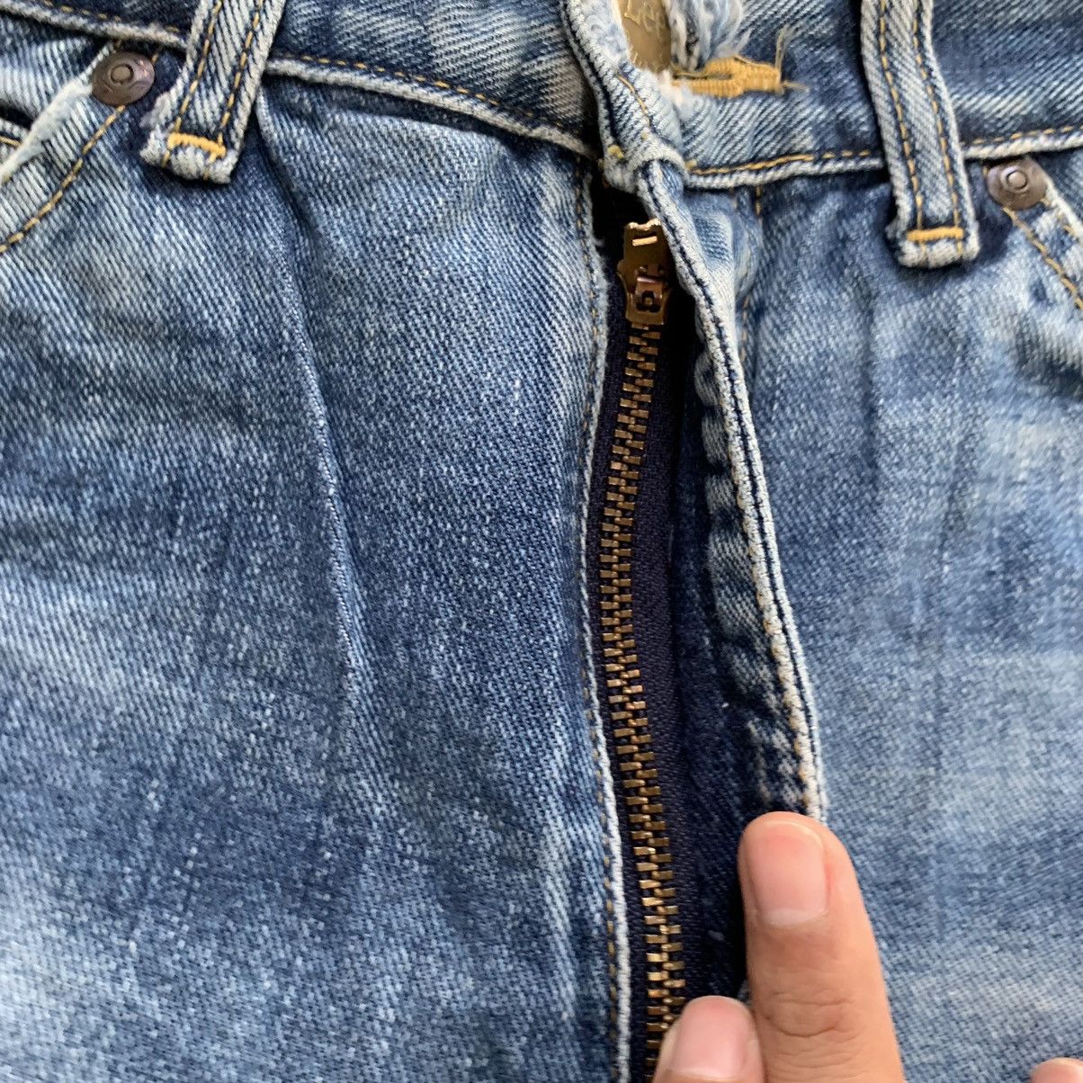 Hysteric Glamour Edwin x Lee Rider Distressed Thrashed Jeans Denim Pant Size US 30 / EU 46 - 6 Thumbnail