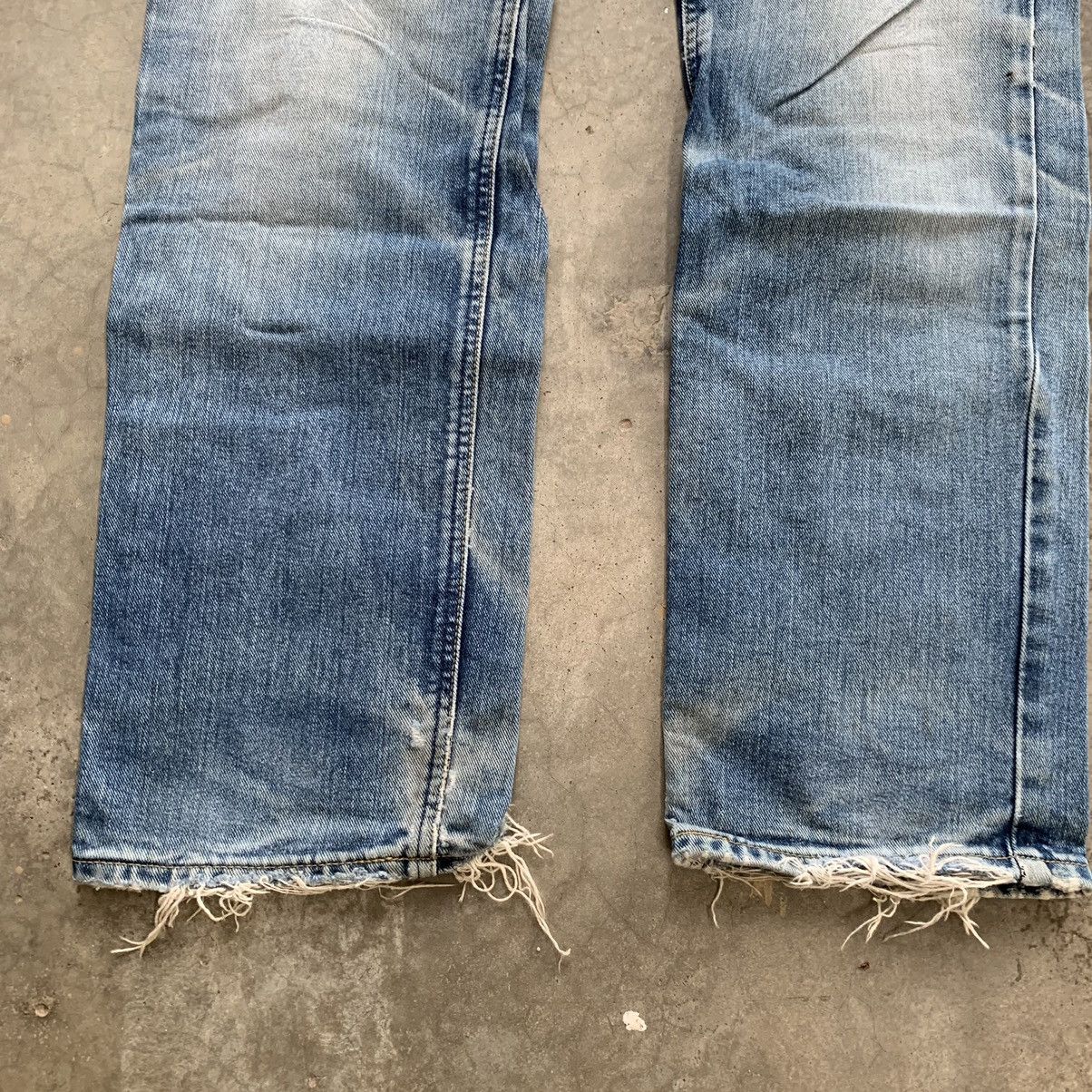 Hysteric Glamour Edwin x Lee Rider Distressed Thrashed Jeans Denim Pant Size US 30 / EU 46 - 2 Thumbnail