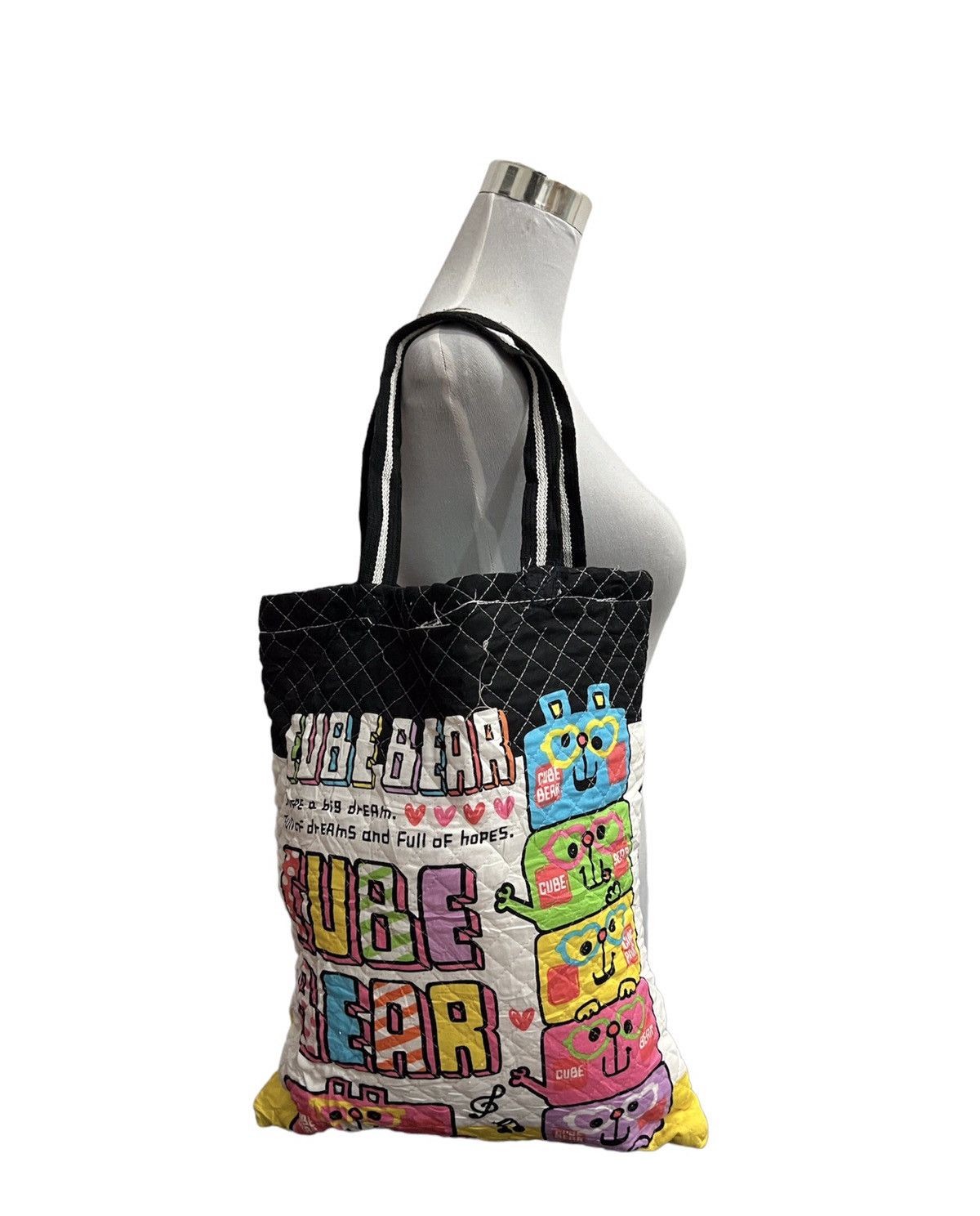 image of Overprint Tote Bag, Men's