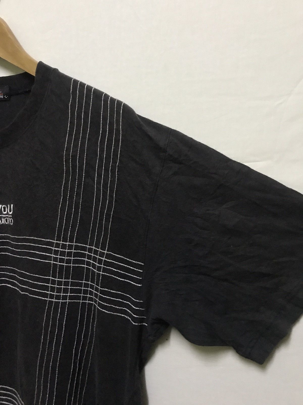 Japanese Brand Kansai Yamamoto Up to You embroidery T shirt Size US L / EU 52-54 / 3 - 6 Thumbnail
