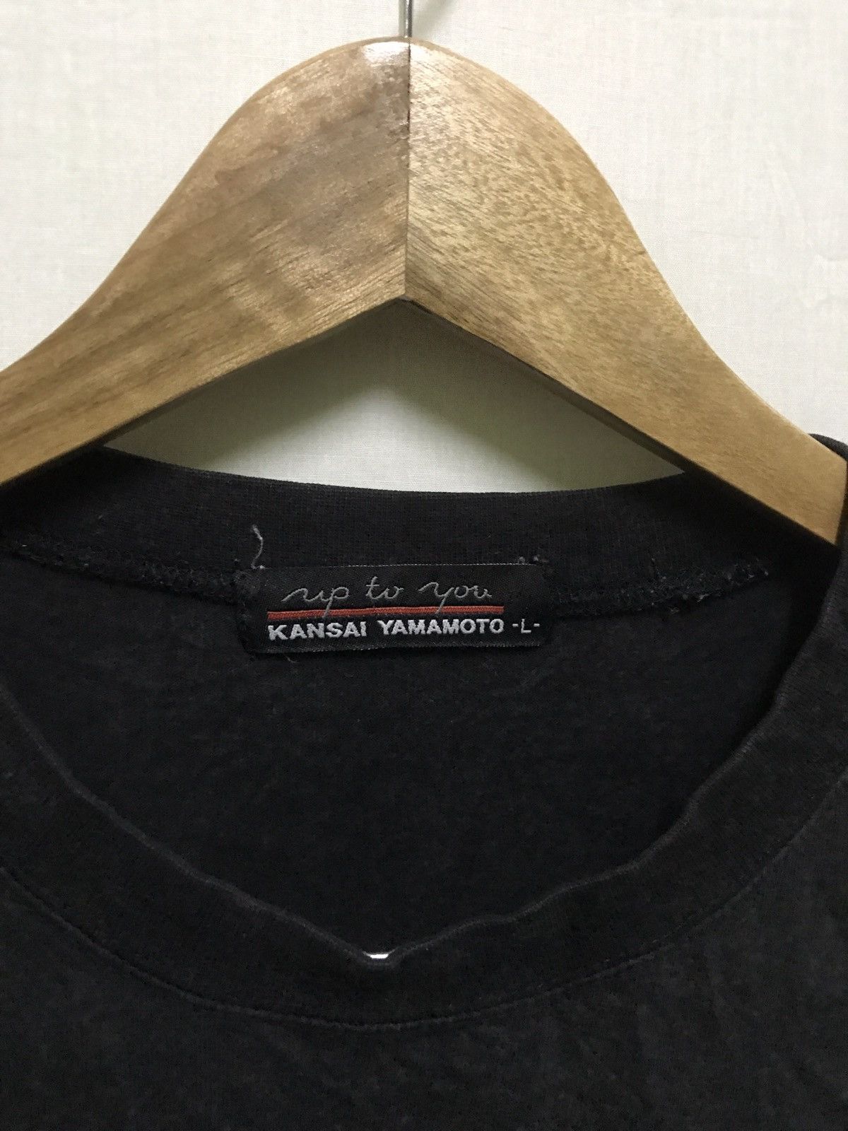 Japanese Brand Kansai Yamamoto Up to You embroidery T shirt Size US L / EU 52-54 / 3 - 3 Thumbnail