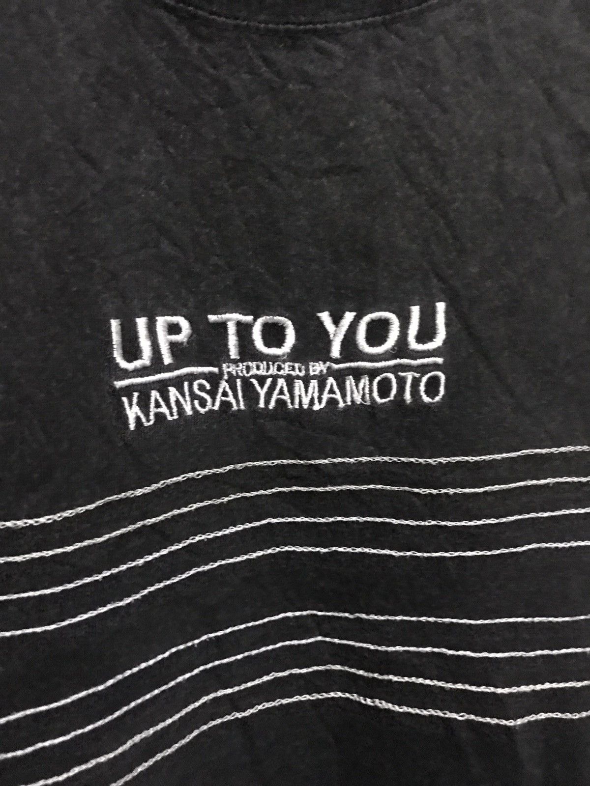Japanese Brand Kansai Yamamoto Up to You embroidery T shirt Size US L / EU 52-54 / 3 - 2 Thumbnail