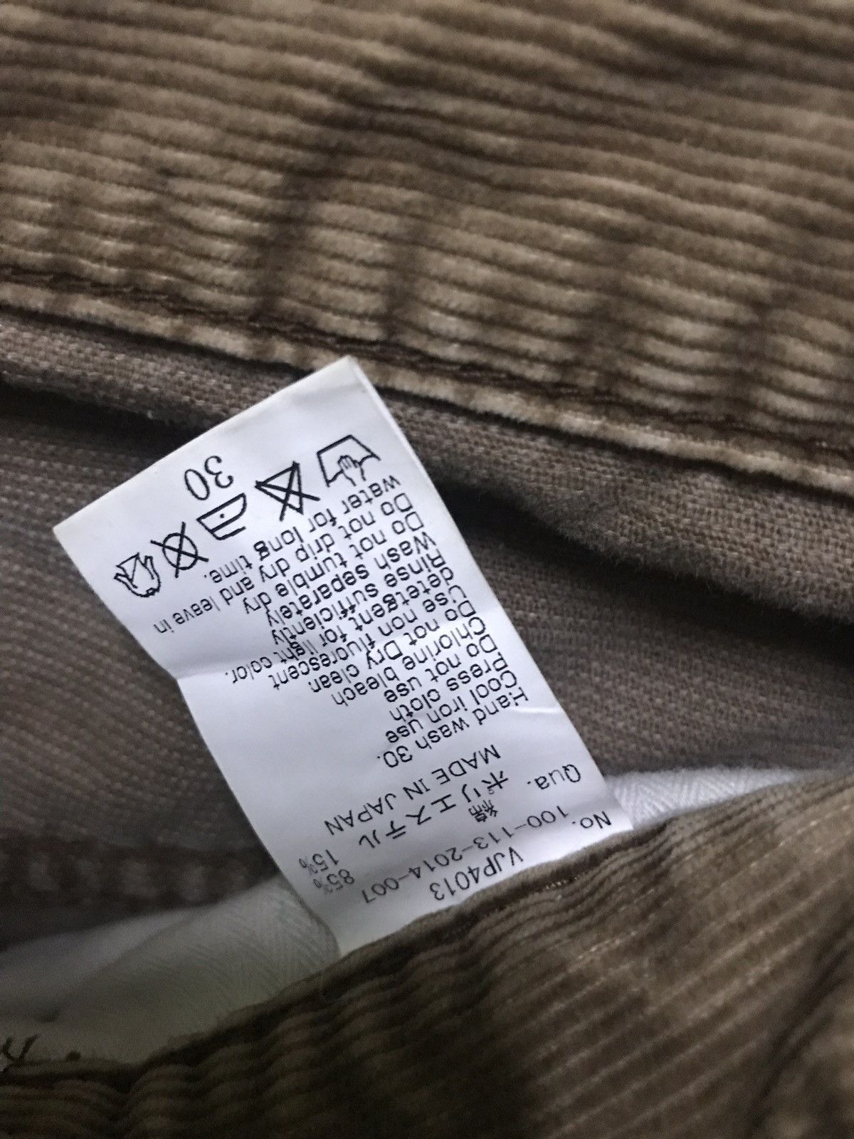 Vanquish Corduroy Jeans Vanquish Size US 30 / EU 46 - 6 Thumbnail