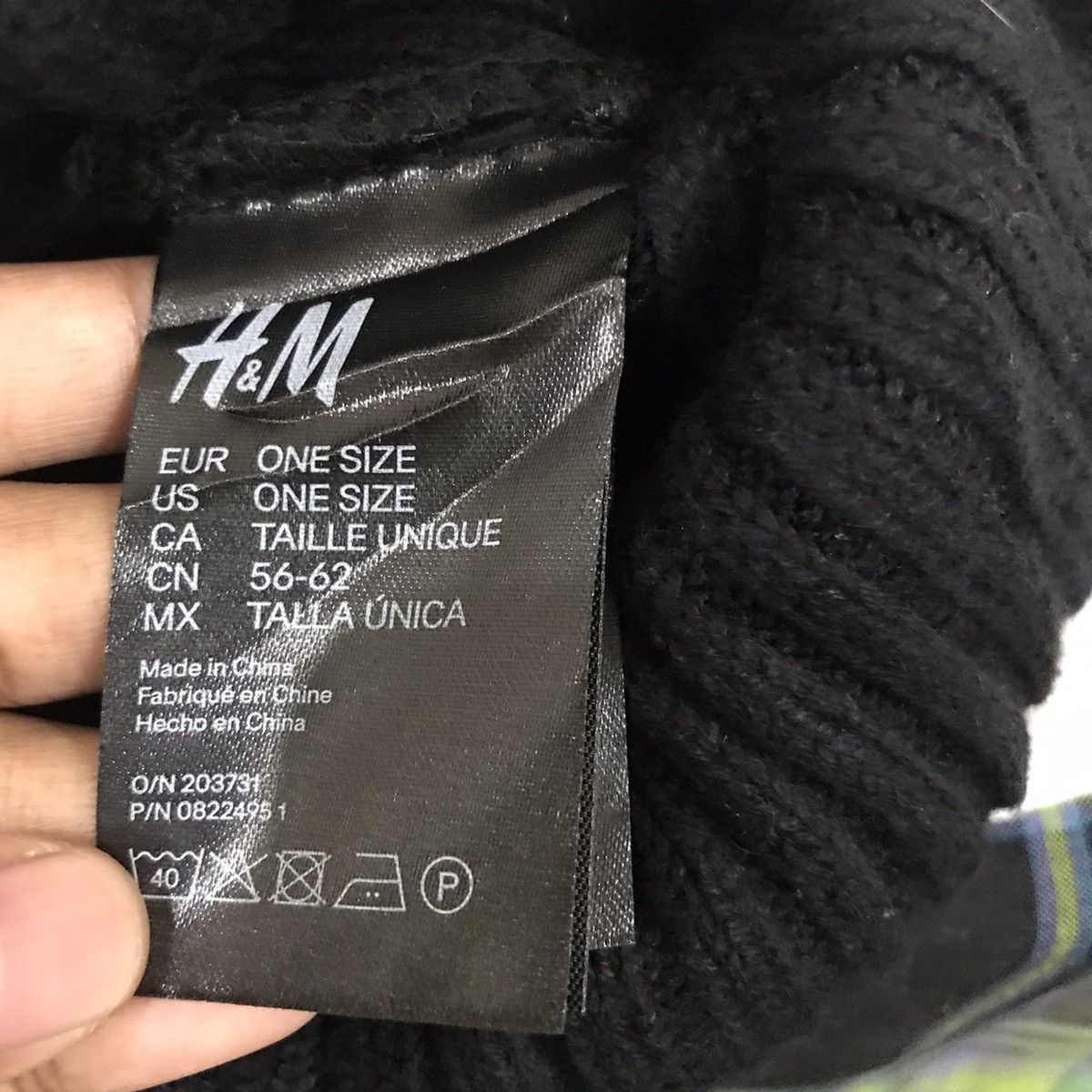 H&M H&M Knit Beanie Hat Size ONE SIZE - 5 Thumbnail