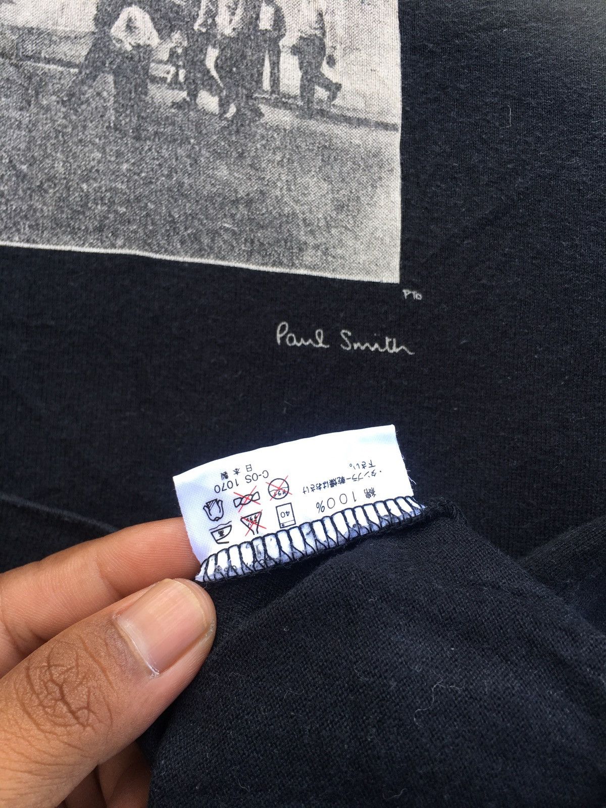 Paul Smith Rare Vintage 90s Paul Smith High Neck Longsleeve Shirt Size US L / EU 52-54 / 3 - 11 Thumbnail