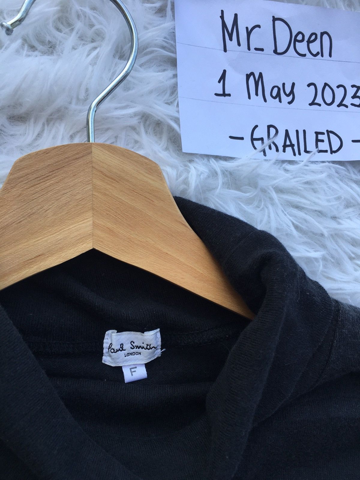 Paul Smith Rare Vintage 90s Paul Smith High Neck Longsleeve Shirt Size US L / EU 52-54 / 3 - 9 Thumbnail