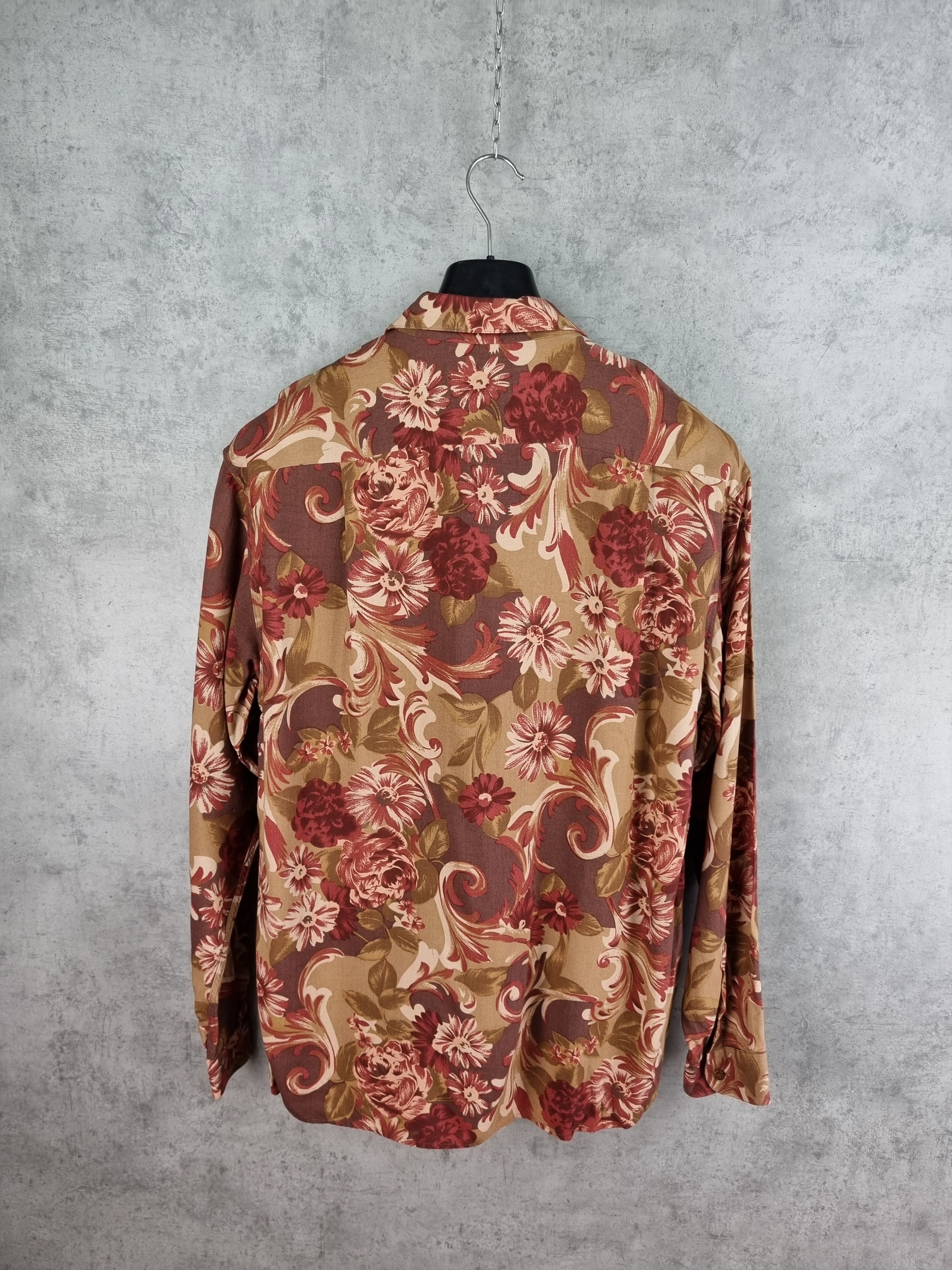 Cowboy Equipment Beautiful Viscose Shirt made in Italy DRIES VAN NOTEN Style Size US L / EU 52-54 / 3 - 7 Thumbnail