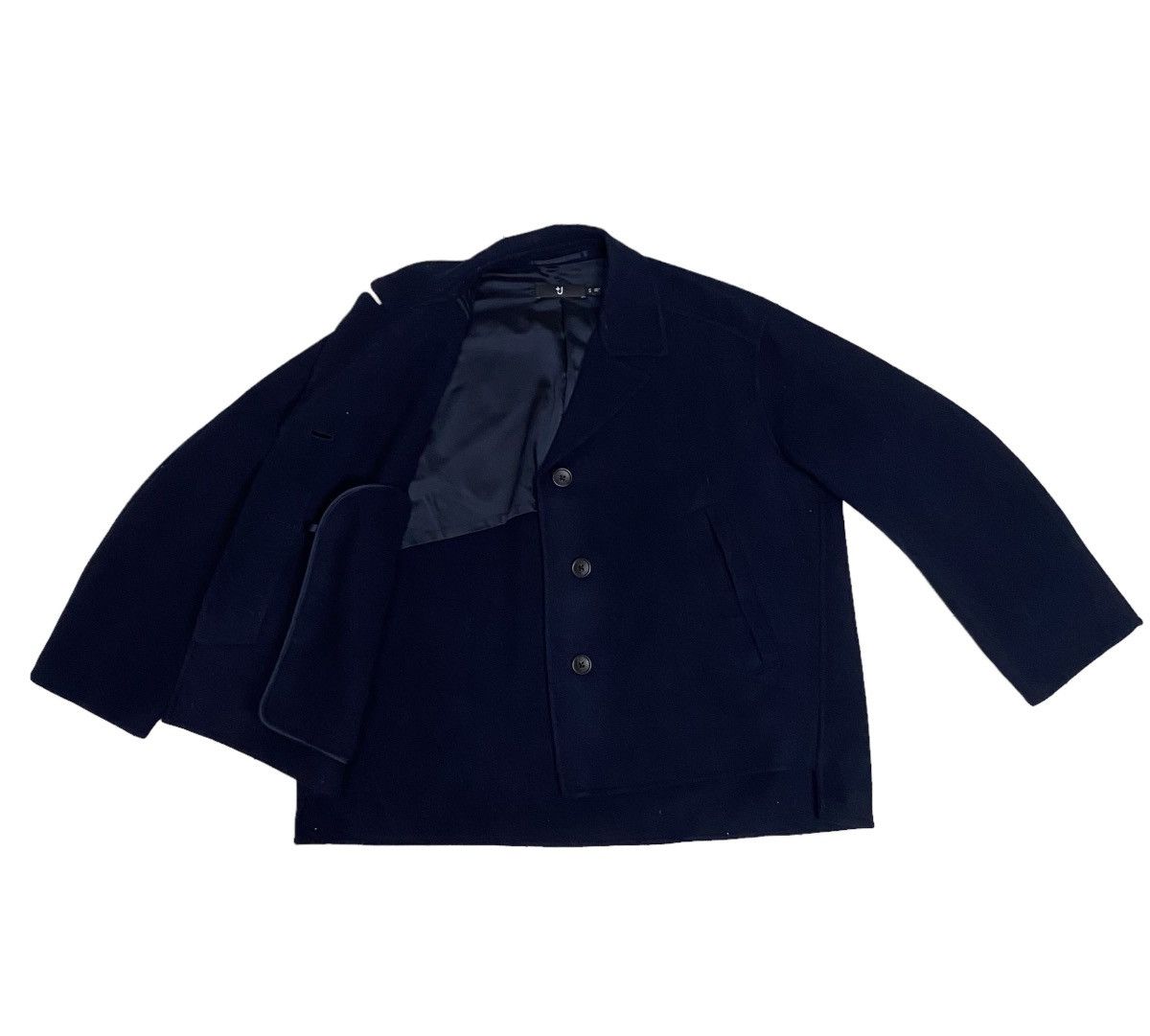 JW Anderson × Japanese Brand × Uniqlo J.W Anderson baggy wool jacket Size S / US 4 / IT 40 - 6 Thumbnail