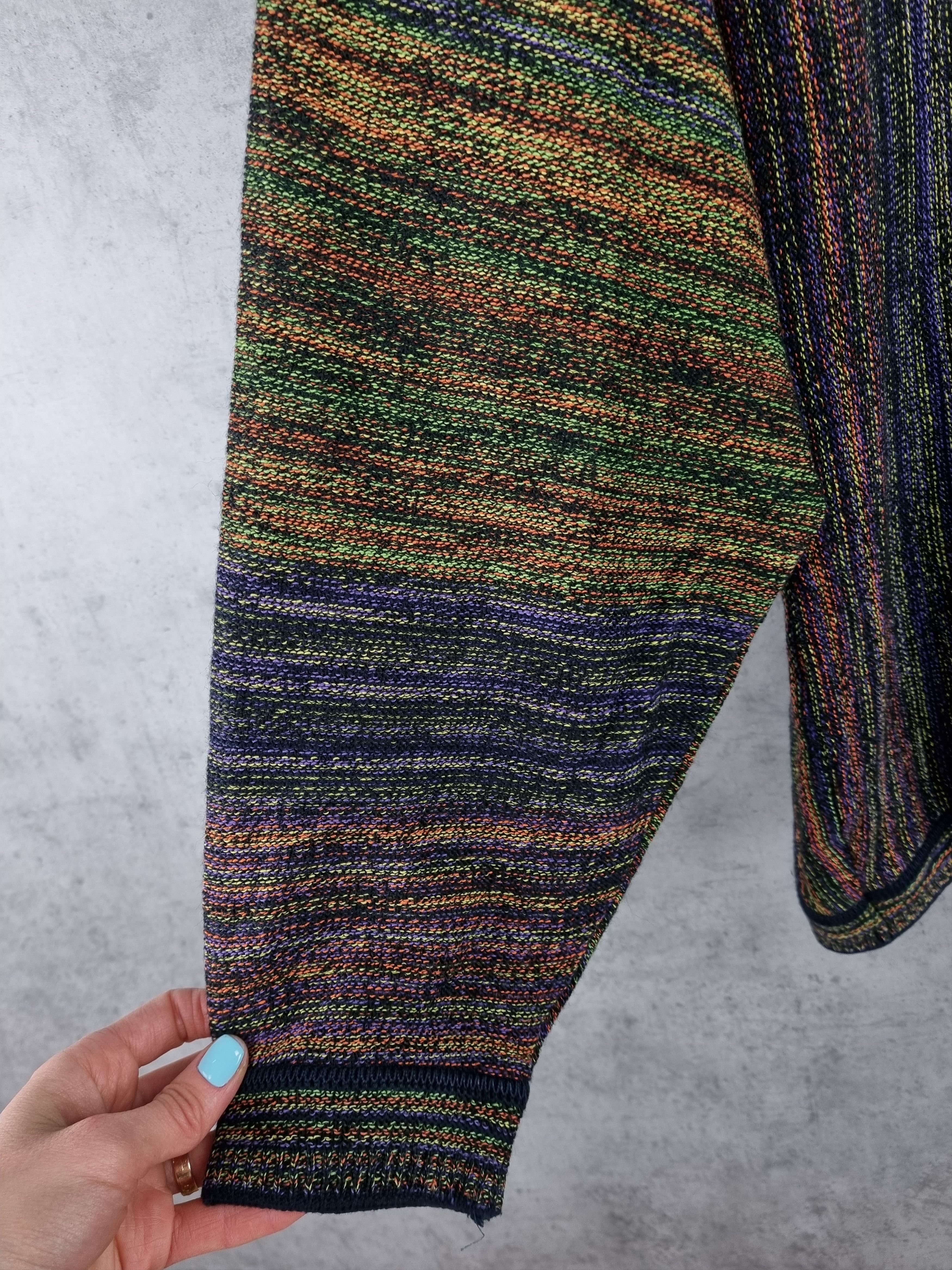 Carlo Colucci Carlo Colucci multicolor knitted crochet oversized sweater Size US M / EU 48-50 / 2 - 16 Thumbnail