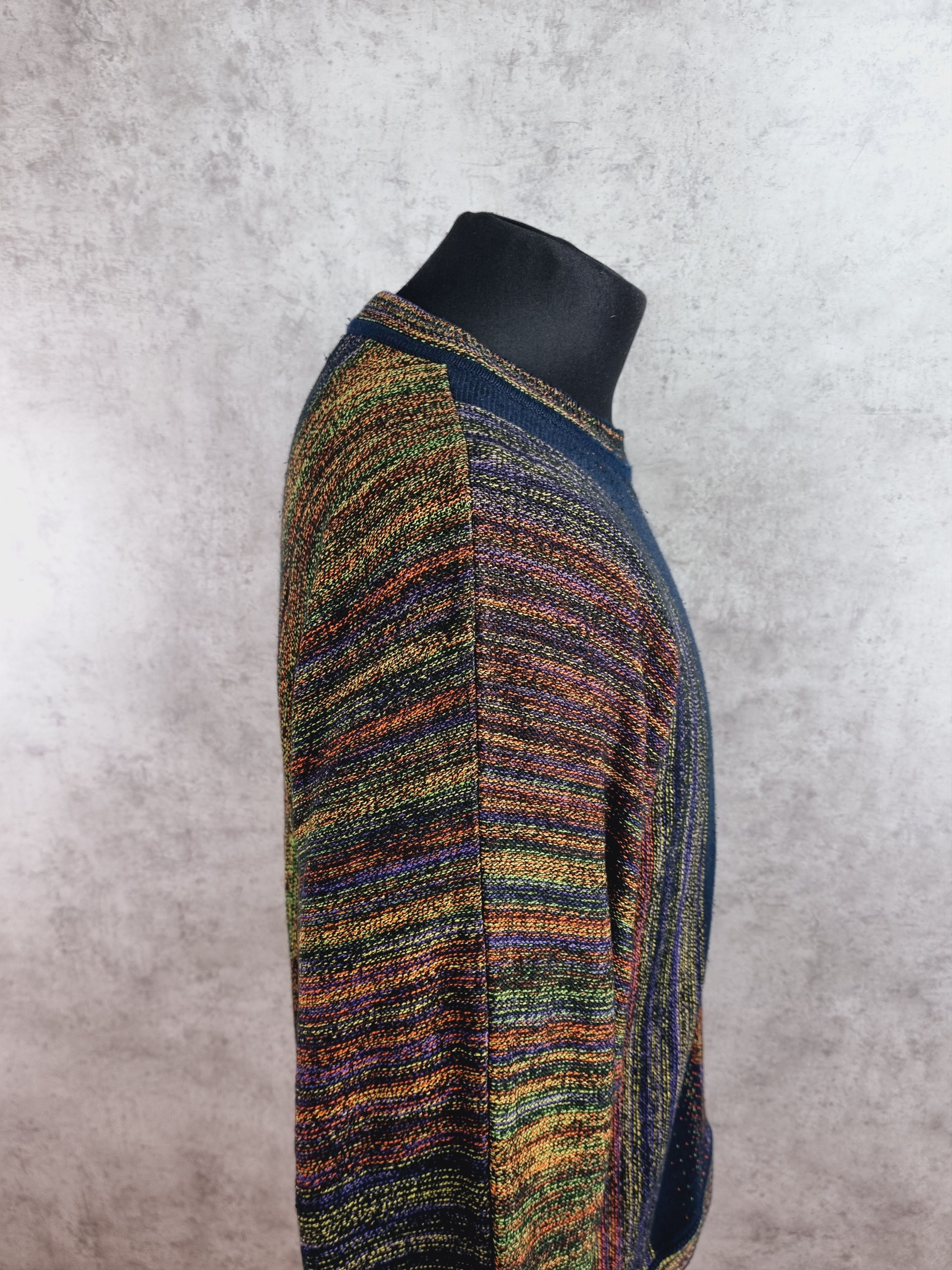 Carlo Colucci Carlo Colucci multicolor knitted crochet oversized sweater Size US M / EU 48-50 / 2 - 6 Thumbnail