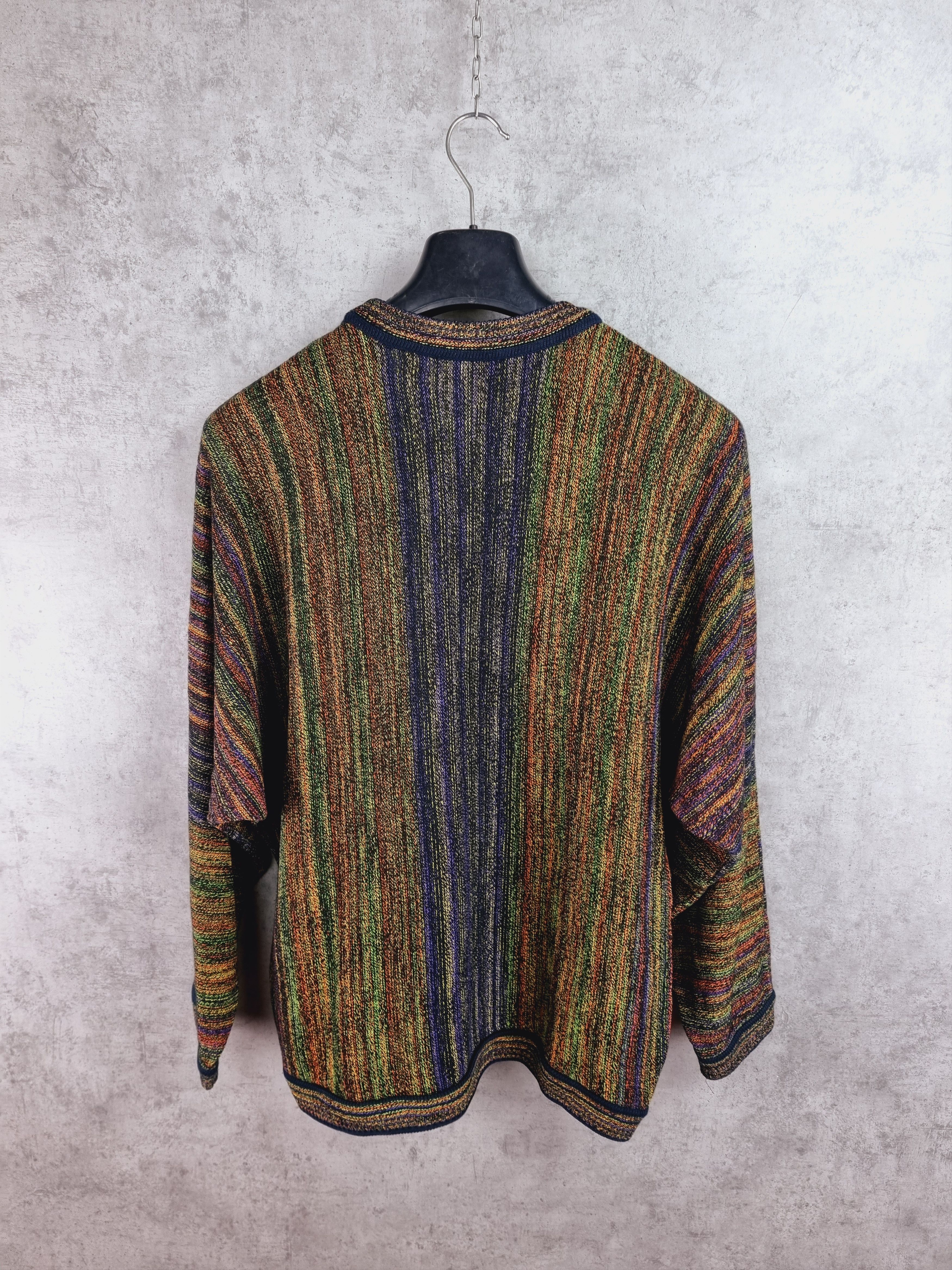 Carlo Colucci Carlo Colucci multicolor knitted crochet oversized sweater Size US M / EU 48-50 / 2 - 3 Thumbnail