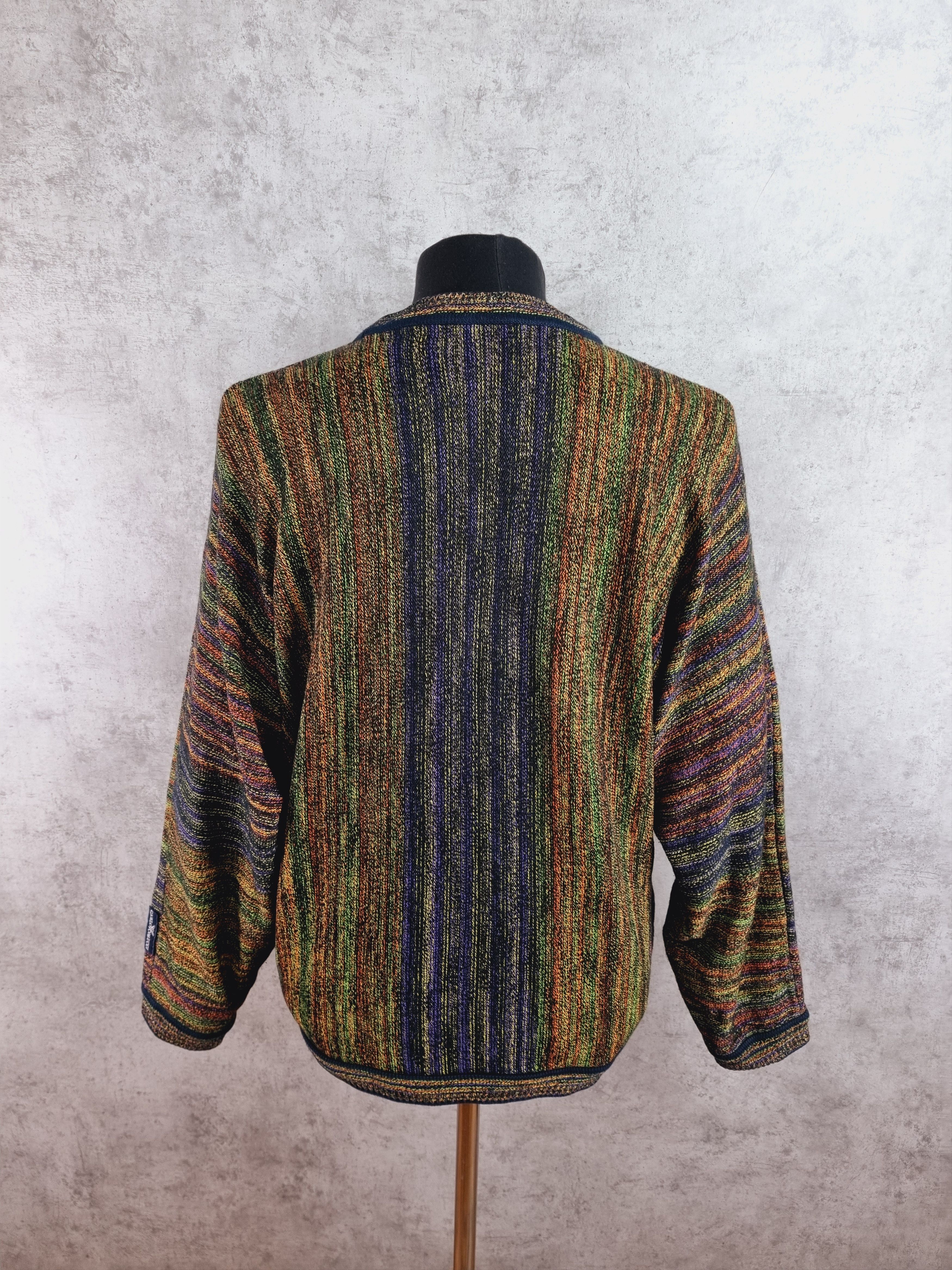 Carlo Colucci Carlo Colucci multicolor knitted crochet oversized sweater Size US M / EU 48-50 / 2 - 4 Thumbnail