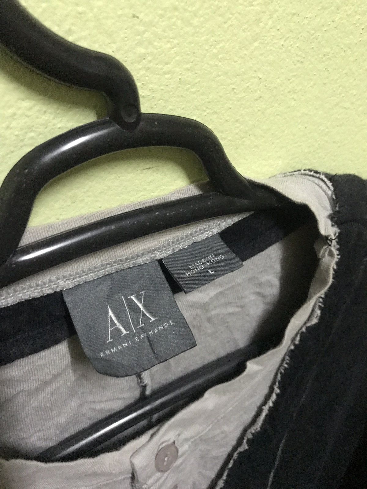 Armani Exchange T Shirt Long Sleeve Double Layer Size US L / EU 52-54 / 3 - 4 Thumbnail