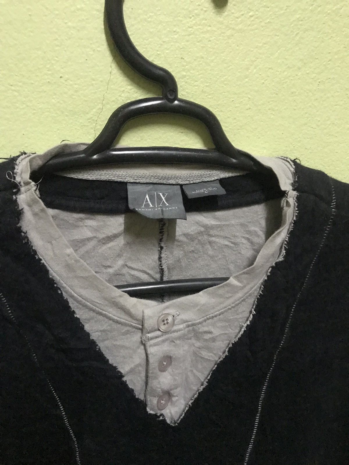 Armani Exchange T Shirt Long Sleeve Double Layer Size US L / EU 52-54 / 3 - 3 Thumbnail