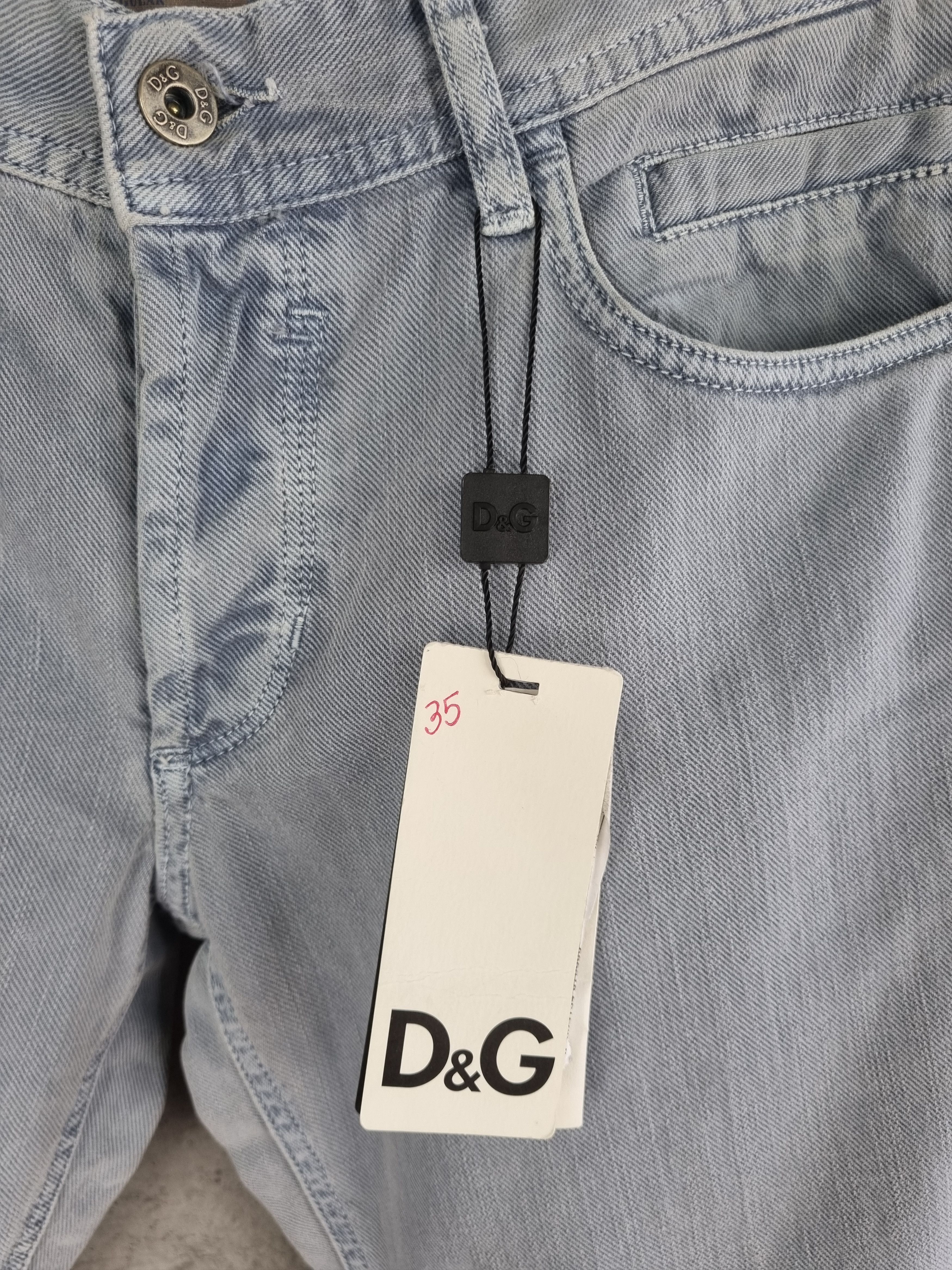Dolce & Gabbana New Dolce Gabbana Power Ash Gray Denim Jeans Size US 33 - 9 Thumbnail