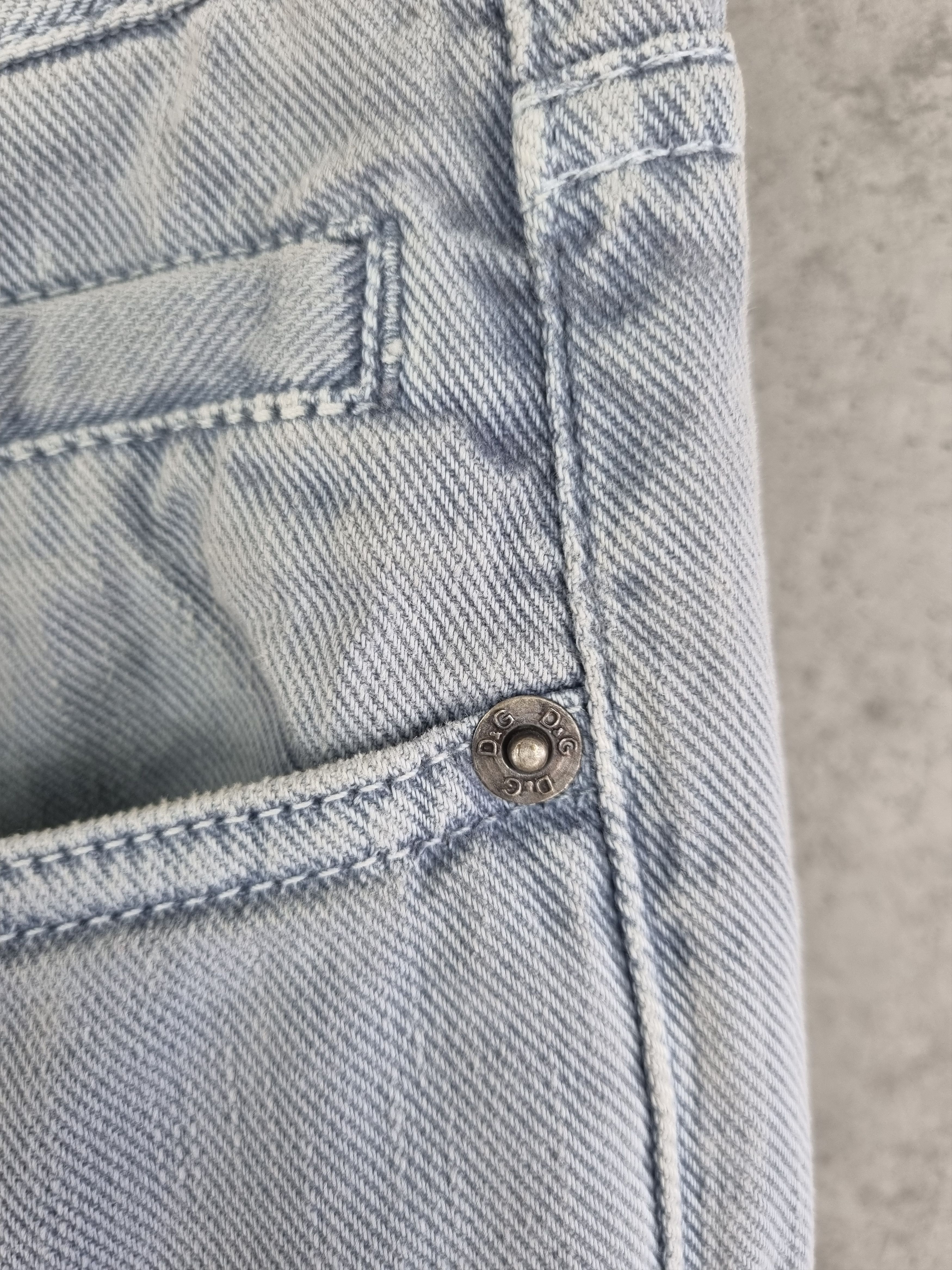 Dolce & Gabbana New Dolce Gabbana Power Ash Gray Denim Jeans Size US 33 - 19 Thumbnail