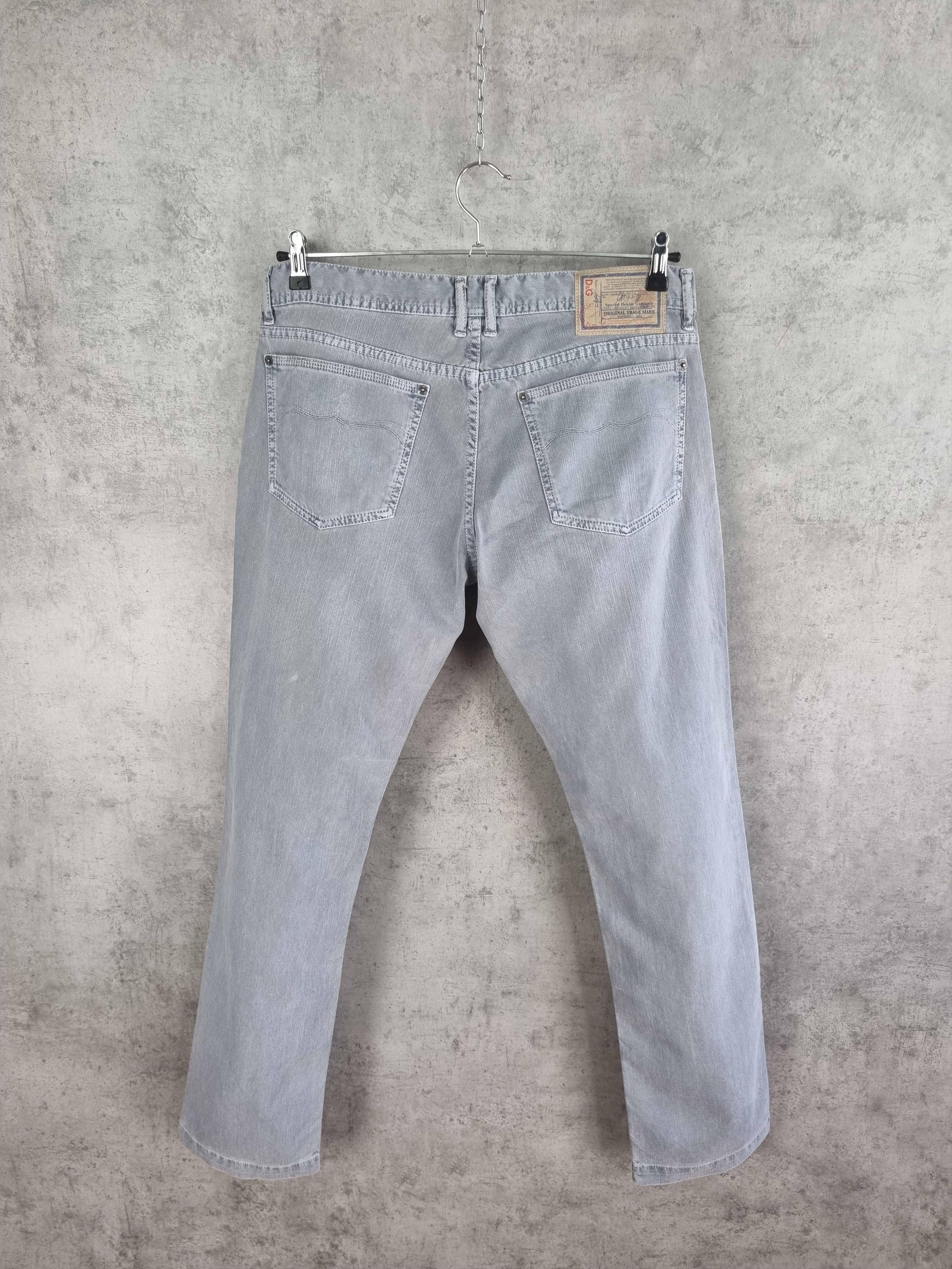 Dolce & Gabbana New Dolce Gabbana Power Ash Gray Denim Jeans Size US 33 - 3 Thumbnail