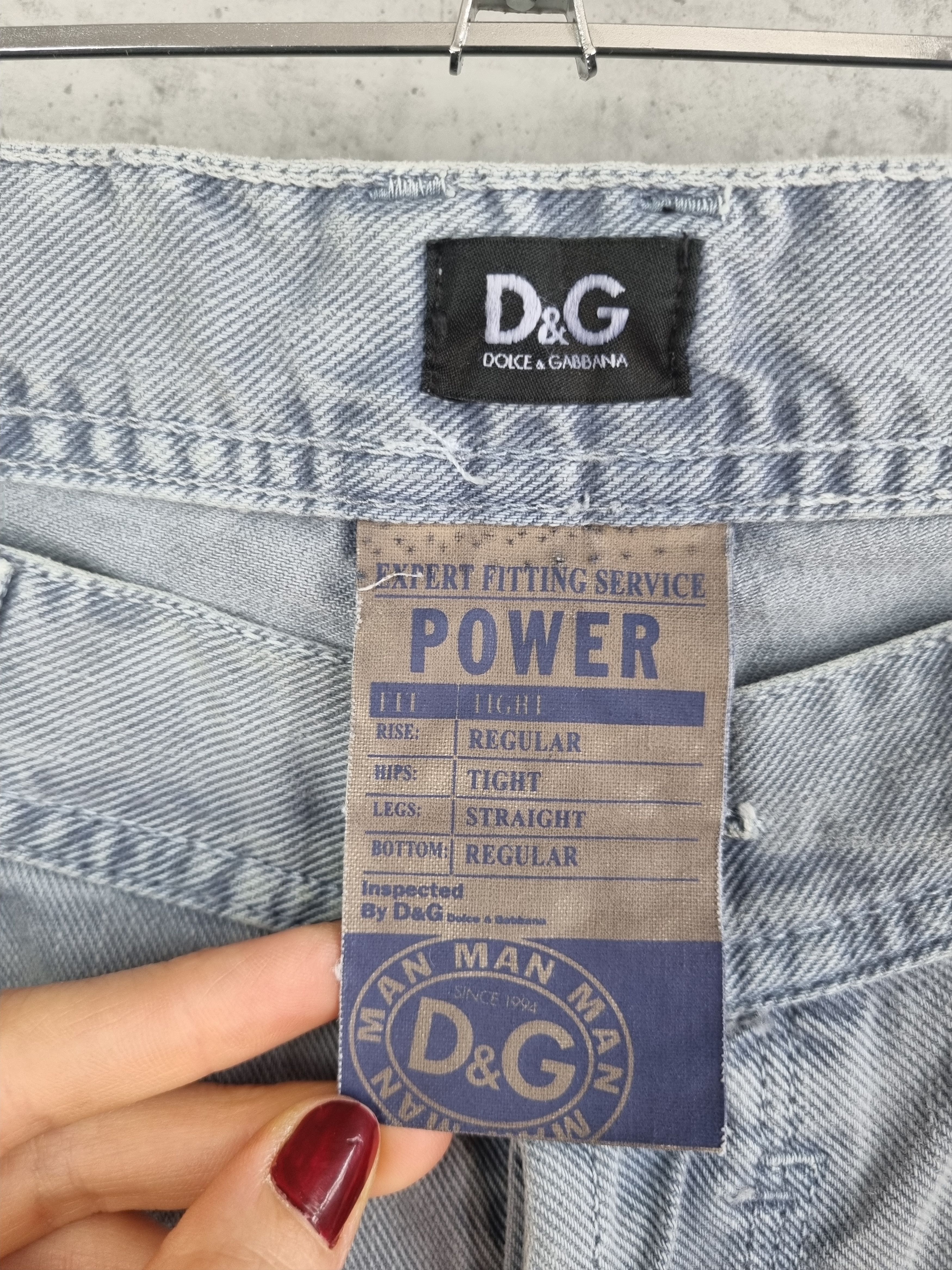 Dolce & Gabbana New Dolce Gabbana Power Ash Gray Denim Jeans Size US 33 - 8 Thumbnail