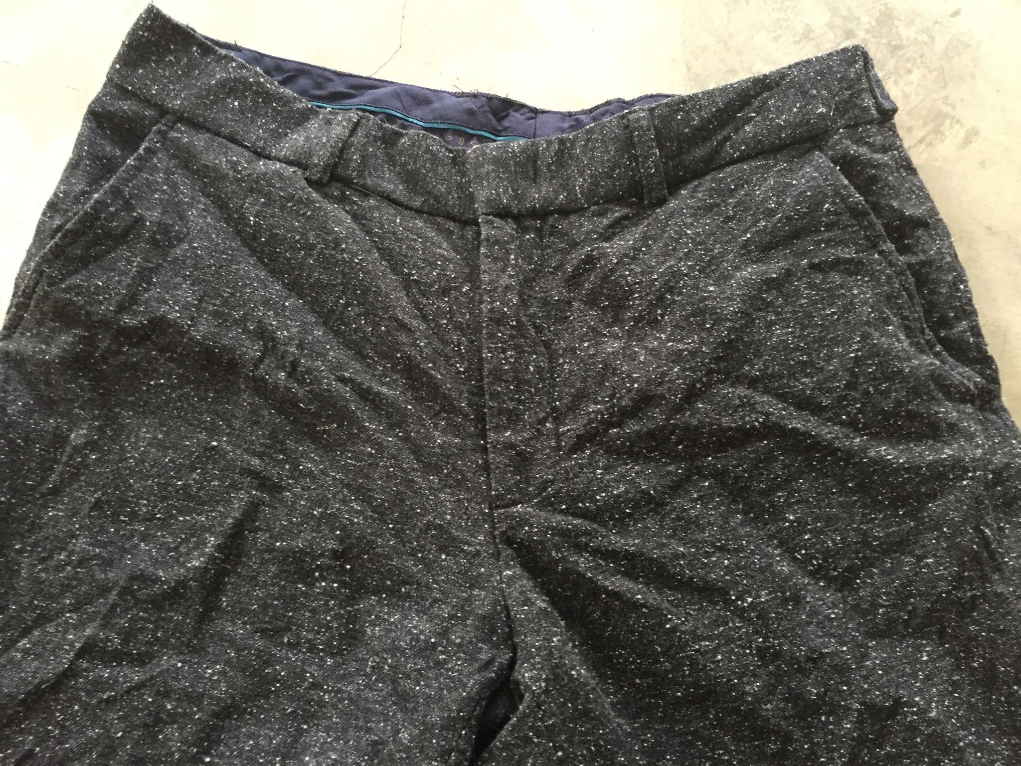 Japanese Brand Straight cut pants wool Size US 32 / EU 48 - 4 Thumbnail