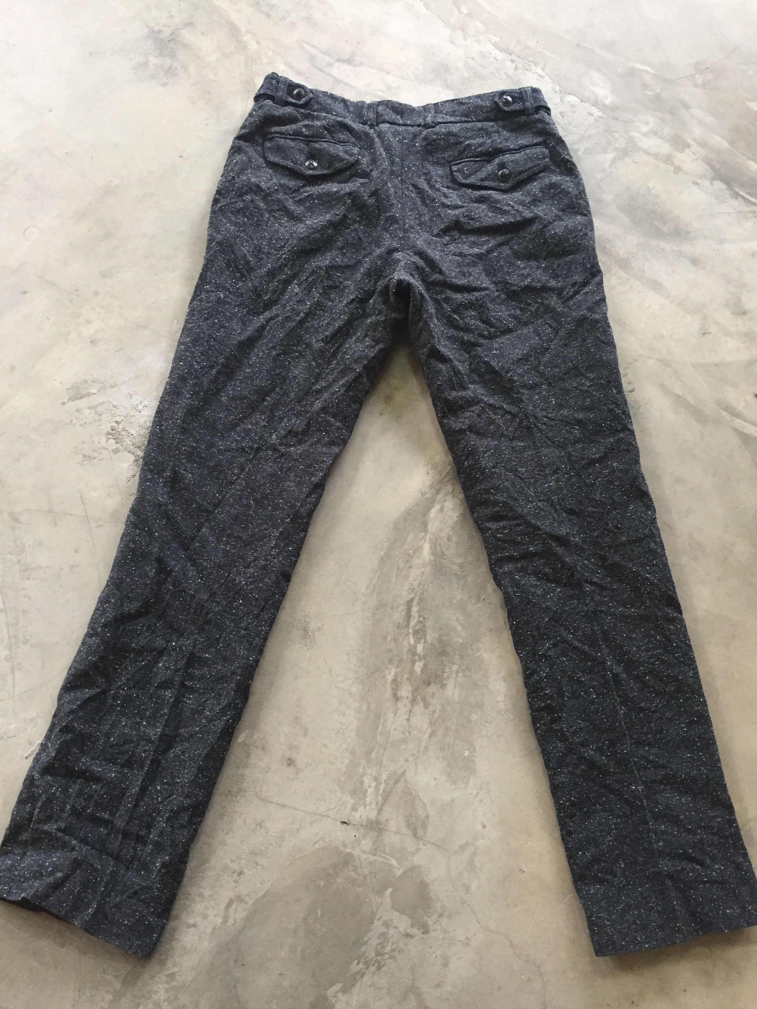 Japanese Brand Straight cut pants wool Size US 32 / EU 48 - 6 Thumbnail