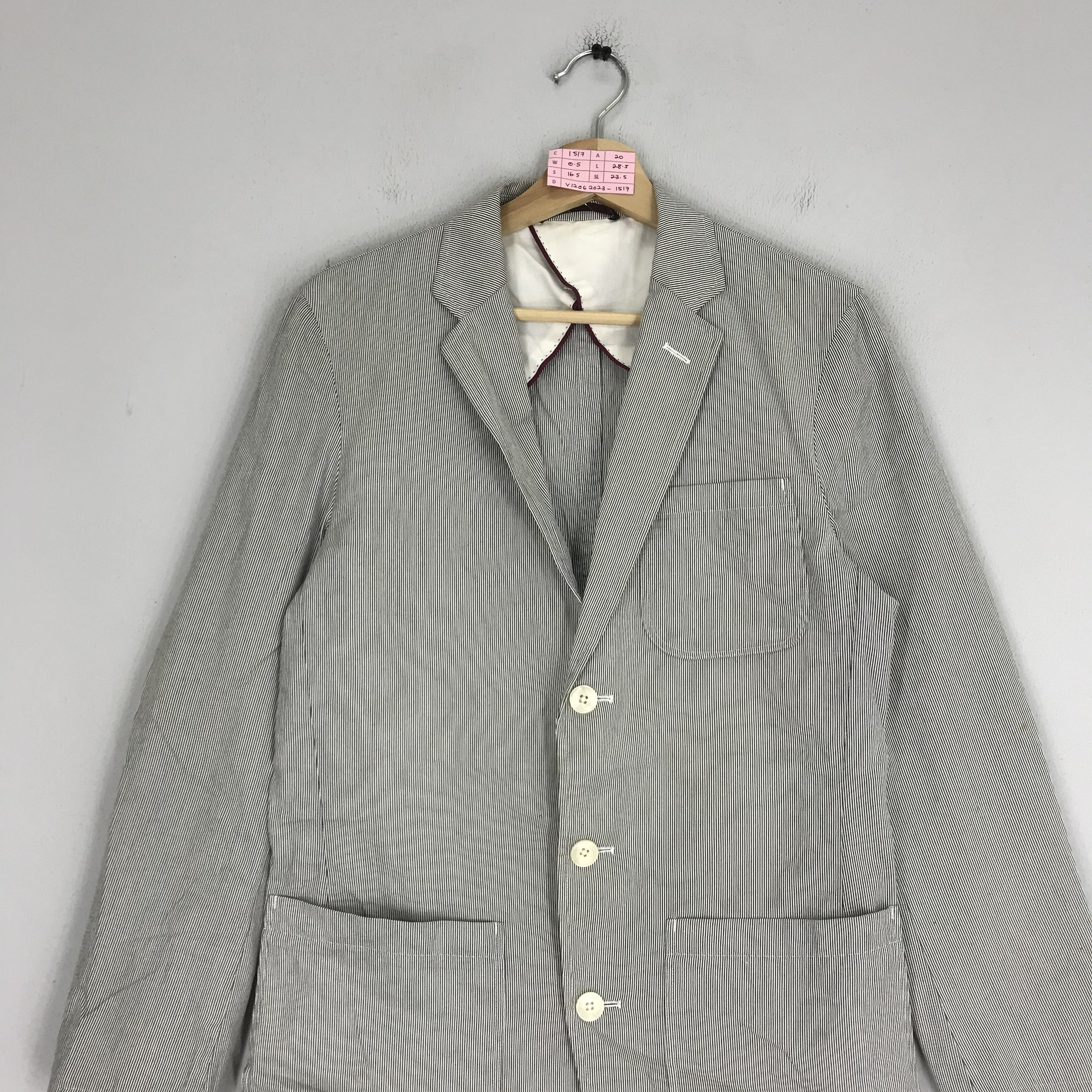 Alexander Julian Vintage Alexander Julian Casual Blazzer Border Stripes Size US S / EU 44-46 / 1 - 3 Thumbnail