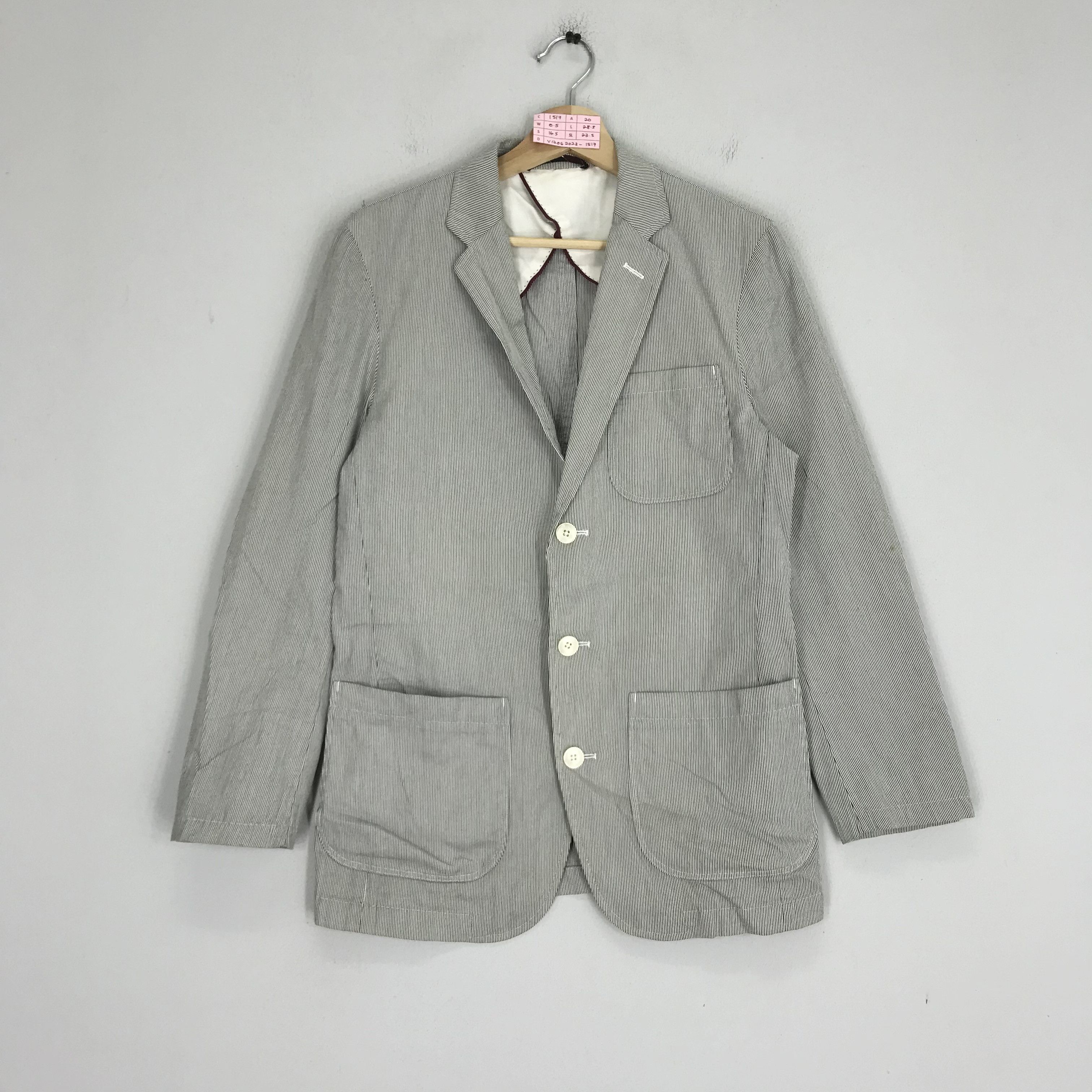Alexander Julian Vintage Alexander Julian Casual Blazzer Border Stripes Size US S / EU 44-46 / 1 - 1 Thumbnail