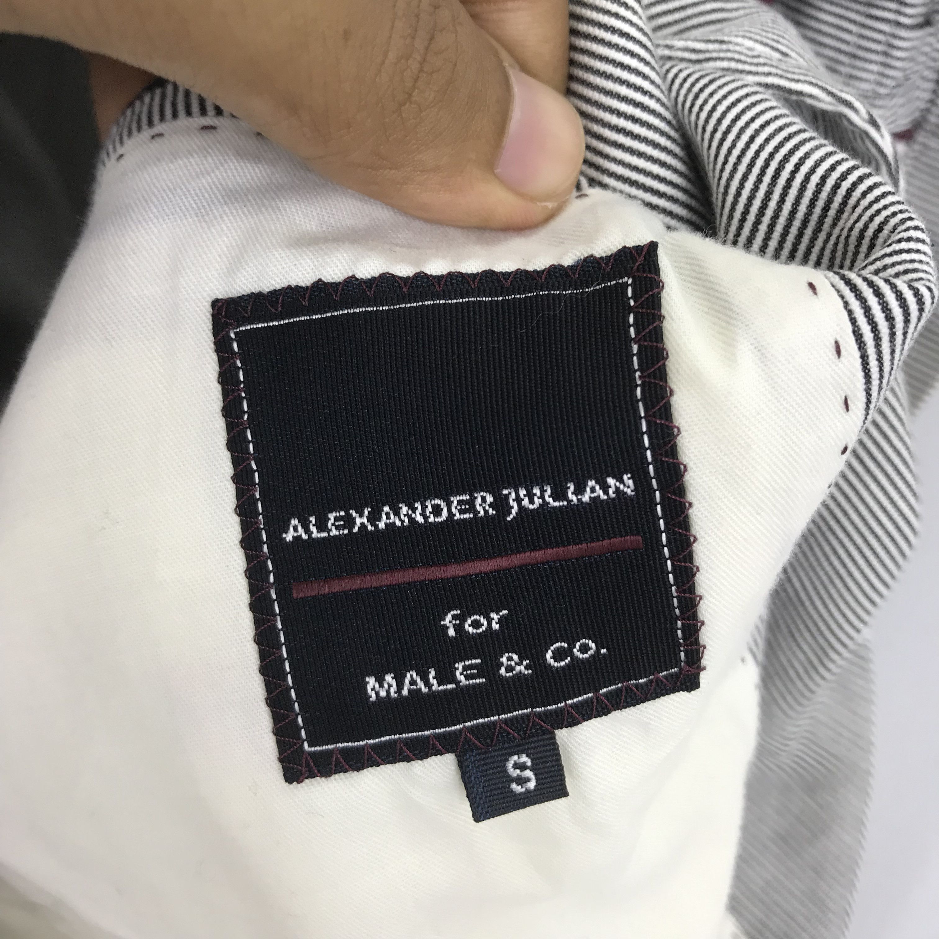 Alexander Julian Vintage Alexander Julian Casual Blazzer Border Stripes Size US S / EU 44-46 / 1 - 6 Thumbnail