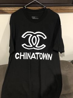 Chinatown Market X Secret Club Floral Black Colored Shirt Size